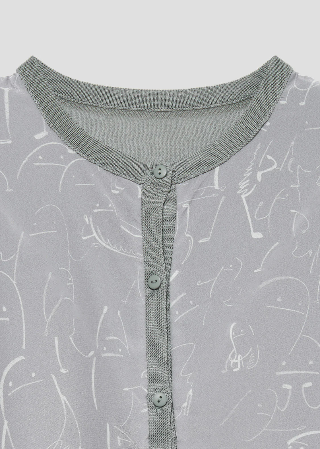 Sheer Long Sleeve Cardigan (Croquis BS) - Image 4