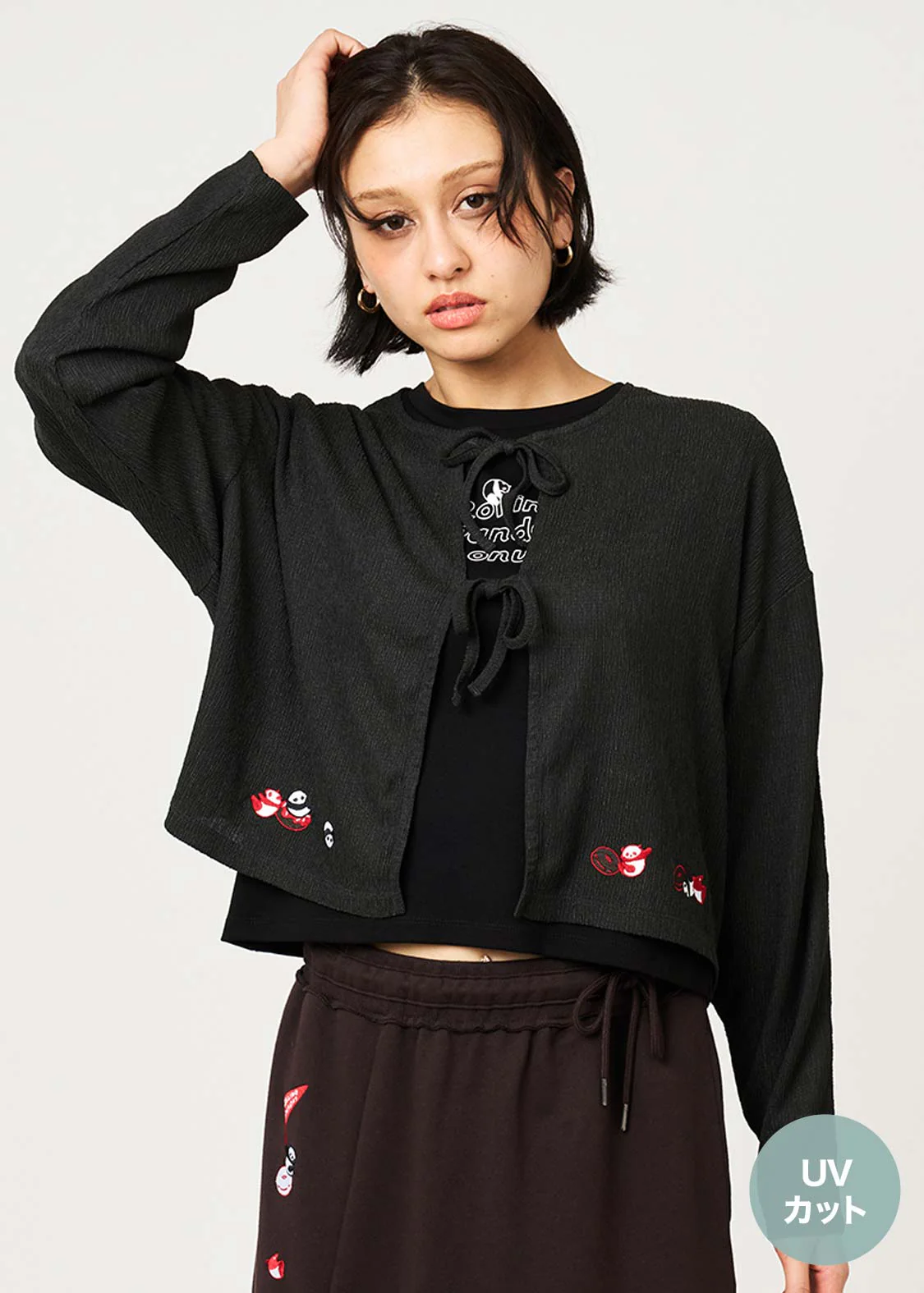 Rolling Panda'S Donuts | Ribbon Cardigan - Image 6