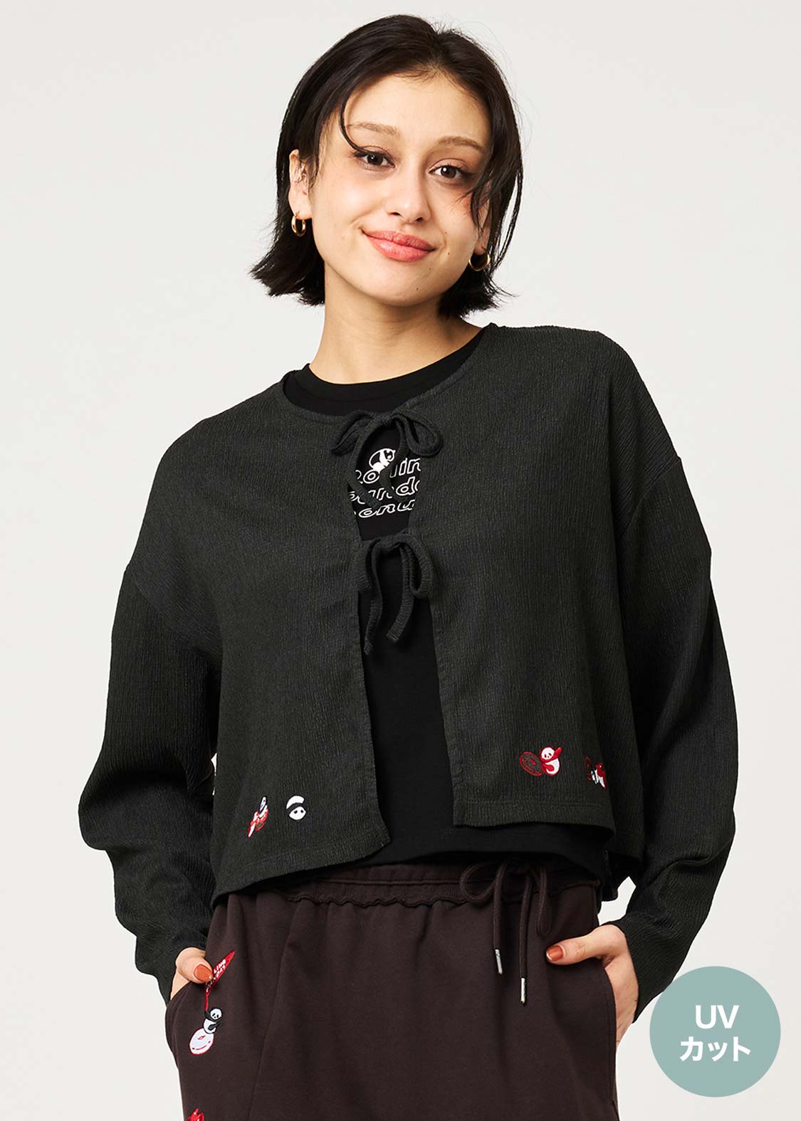 Rolling Panda'S Donuts | Ribbon Cardigan - Image 9