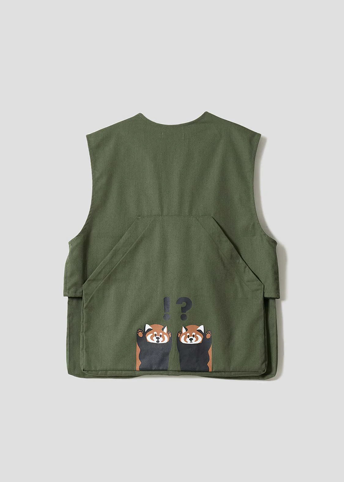 Ikaku Bikkuri Hatena | Big Pocket Vest - Image 2