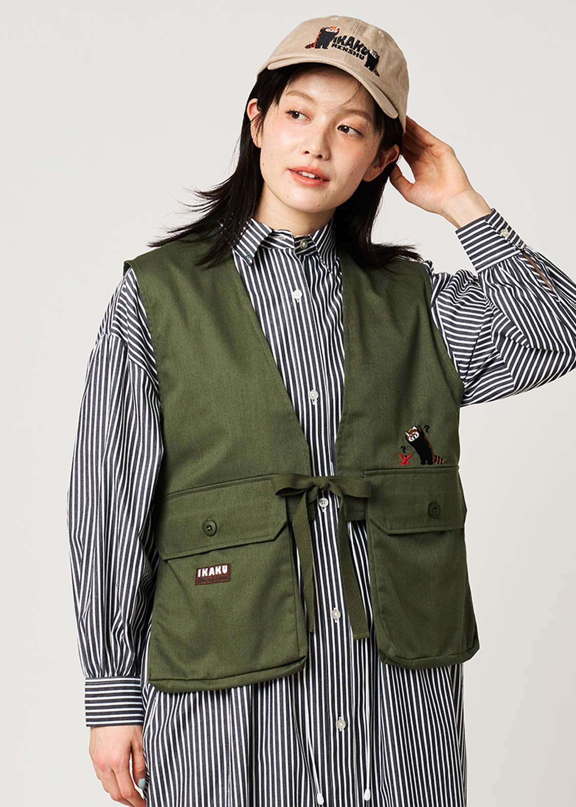 Ikaku Bikkuri Hatena | Big Pocket Vest - Image 6