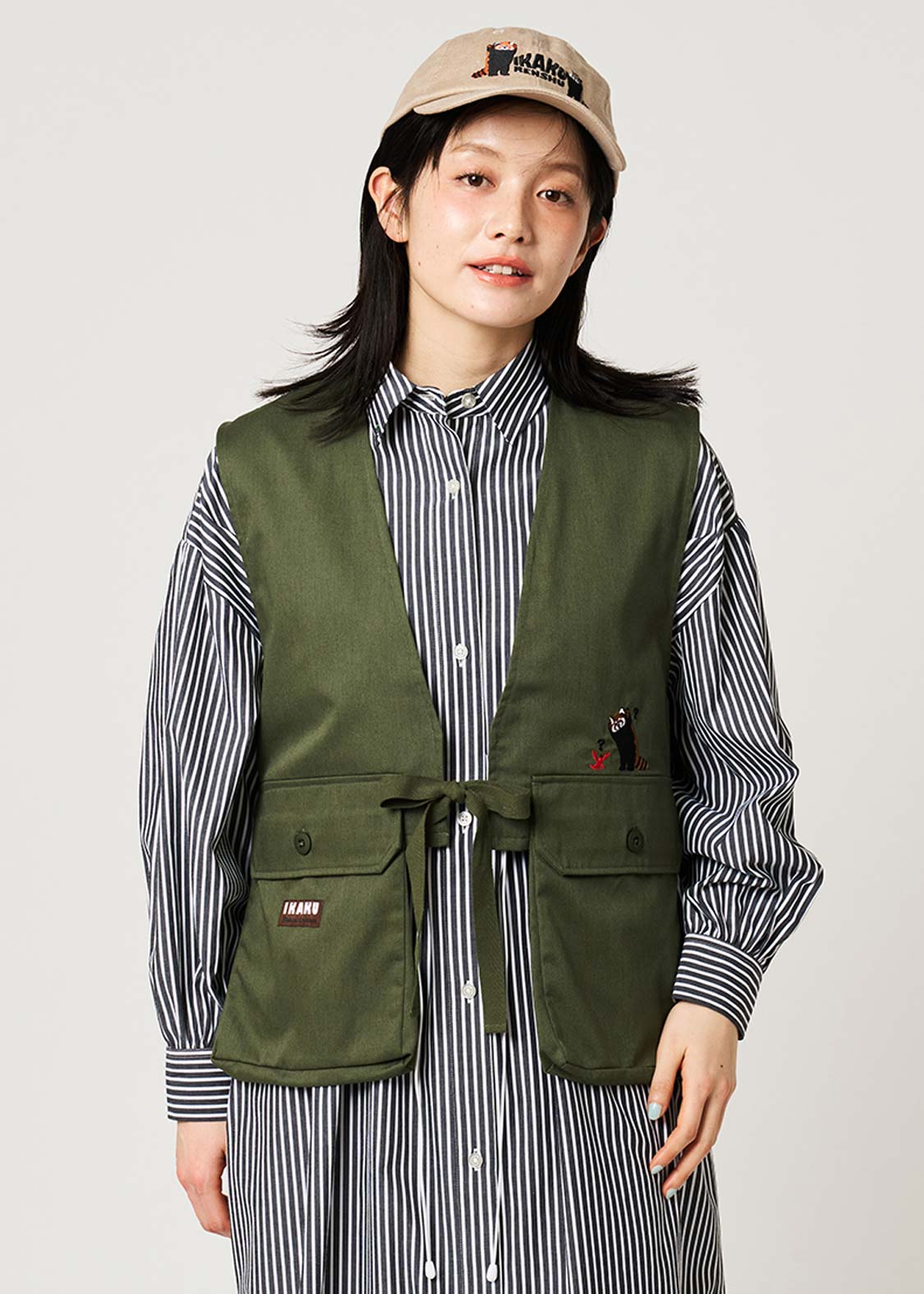Ikaku Bikkuri Hatena | Big Pocket Vest - Image 9