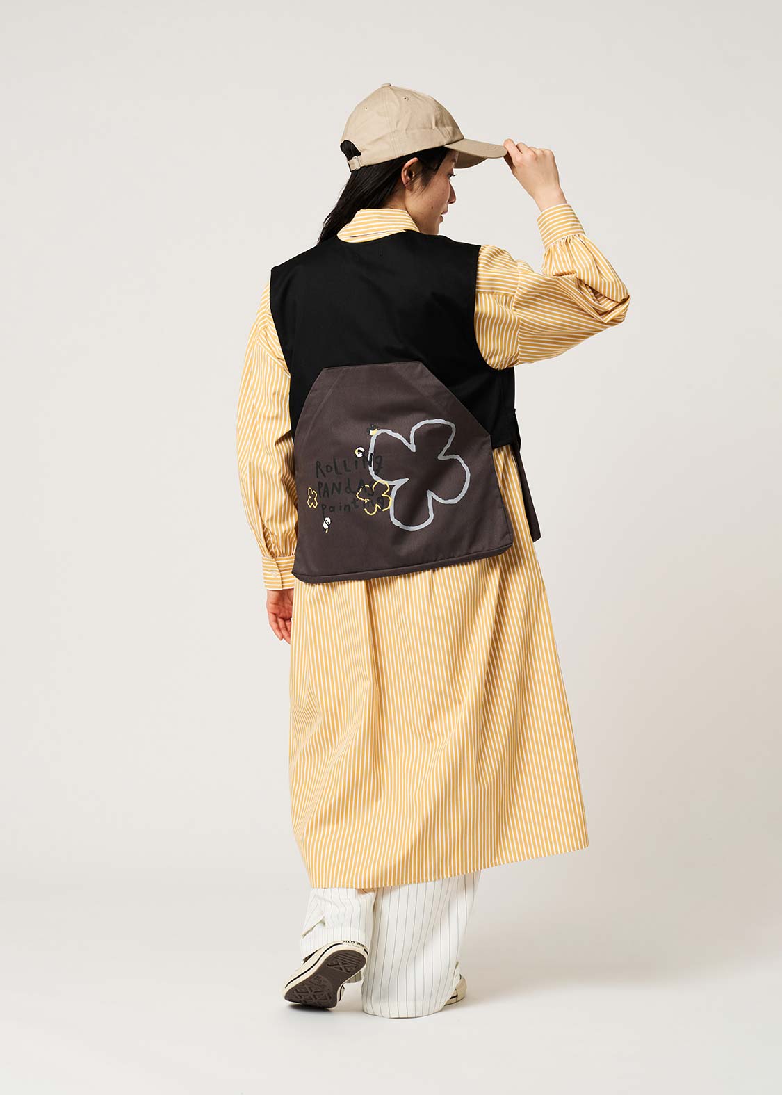 Rolling Pandas Painting | Big Pocket Vest - Image 10