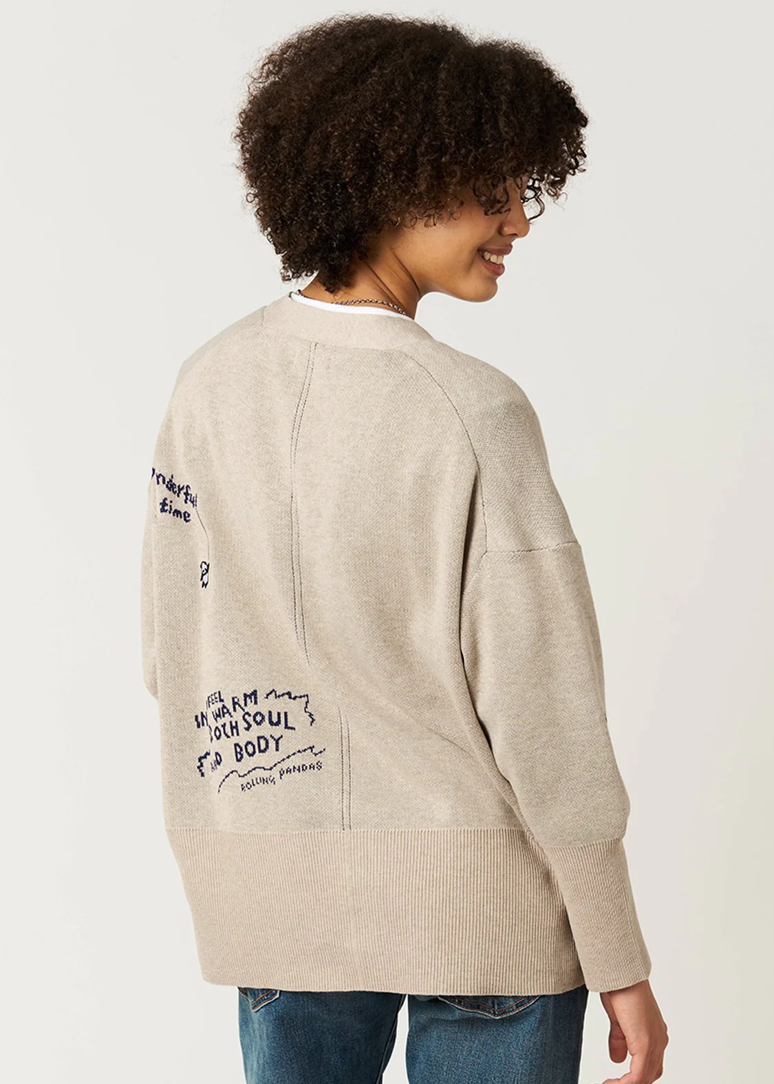 Rolling Pandas Kate | V-Neck Knit Cardigan - Image 7