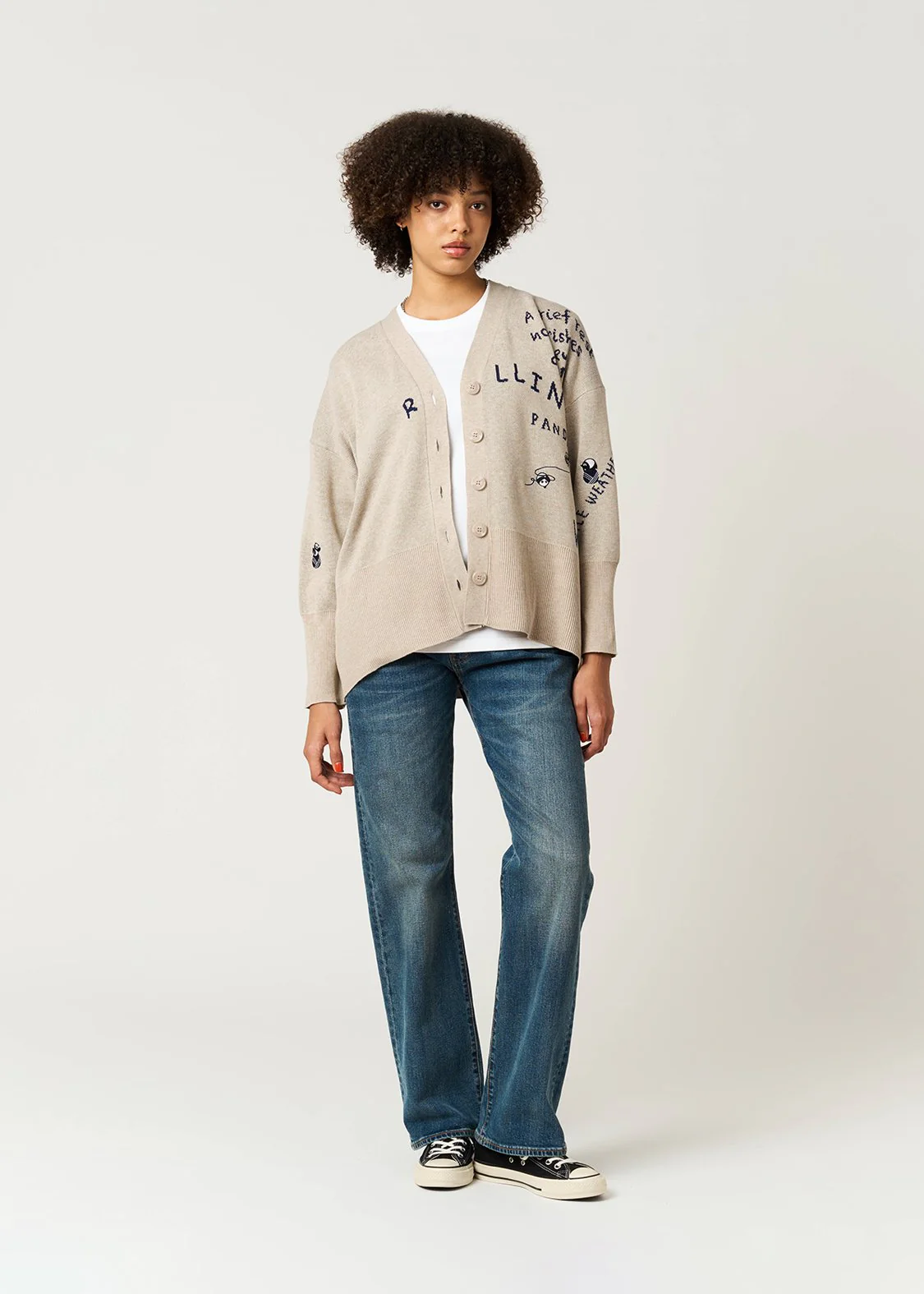 Rolling Pandas Kate | V-Neck Knit Cardigan - Image 8
