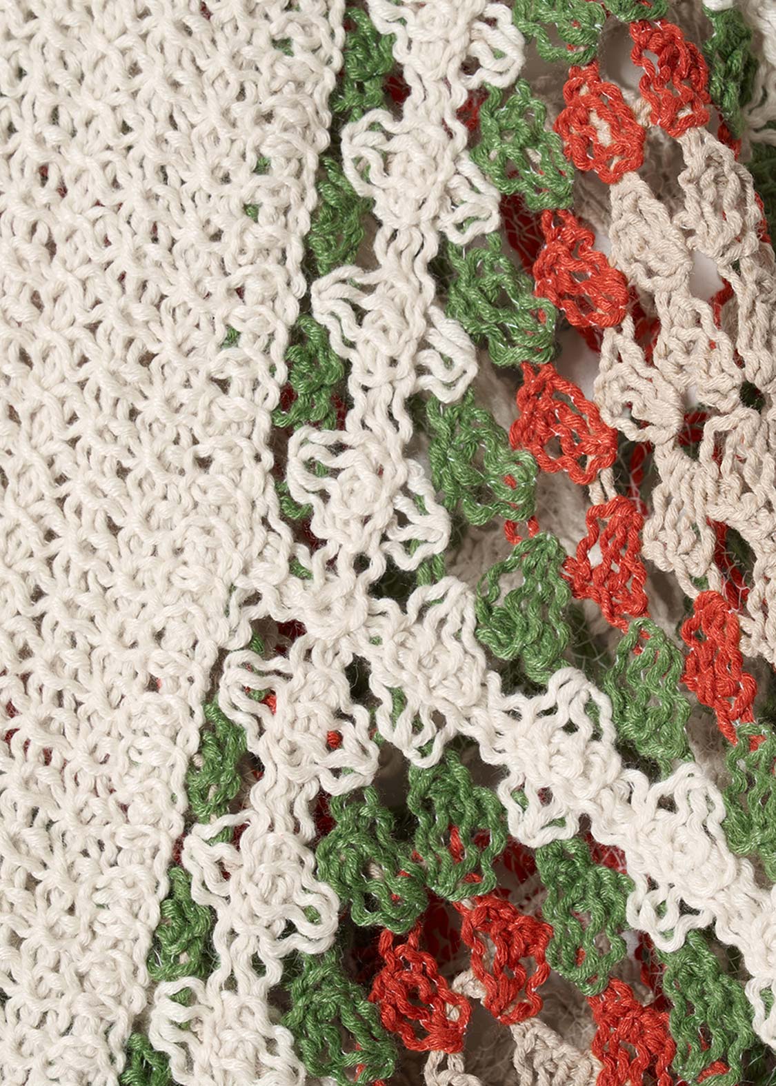 Ikaku Bikkuri Hatena | Crochet Short Knit Cardigan - Image 5
