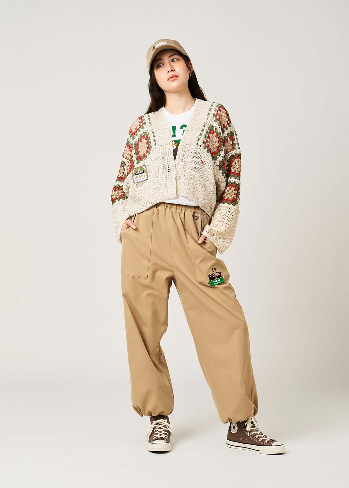 Ikaku Bikkuri Hatena | Crochet Short Knit Cardigan - Image 8