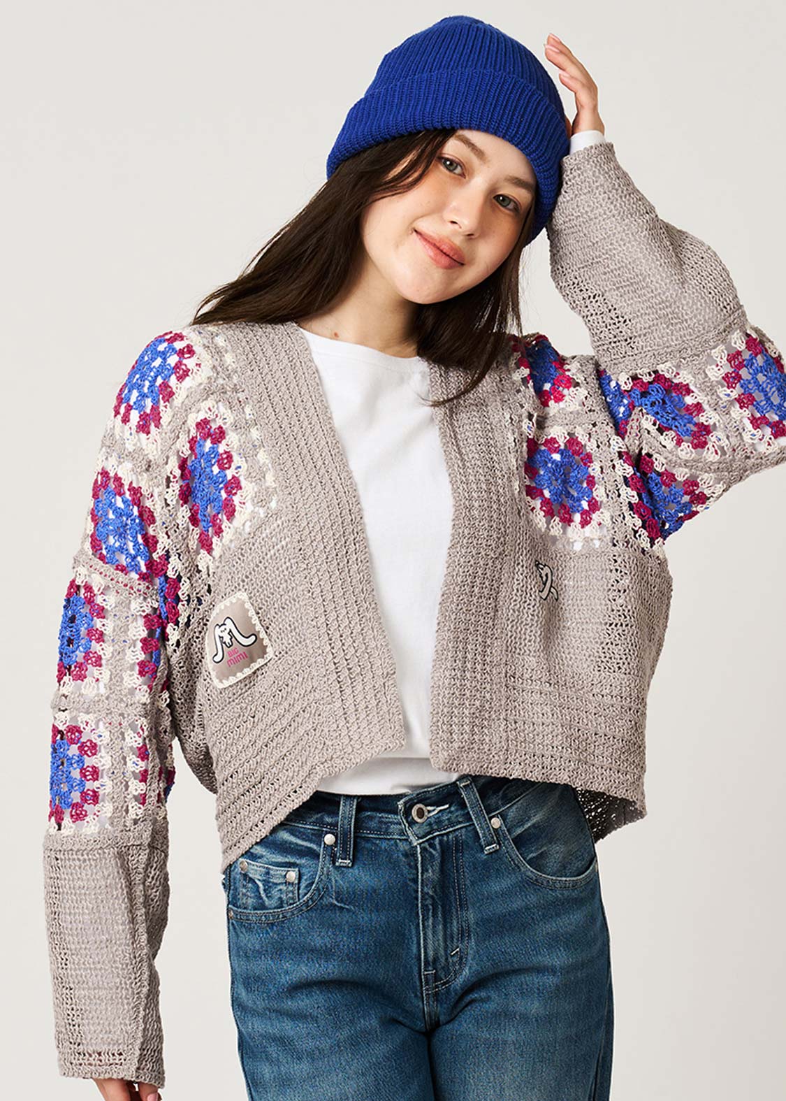 Big Mimi | Crochet Short Knit Cardigan - Image 6