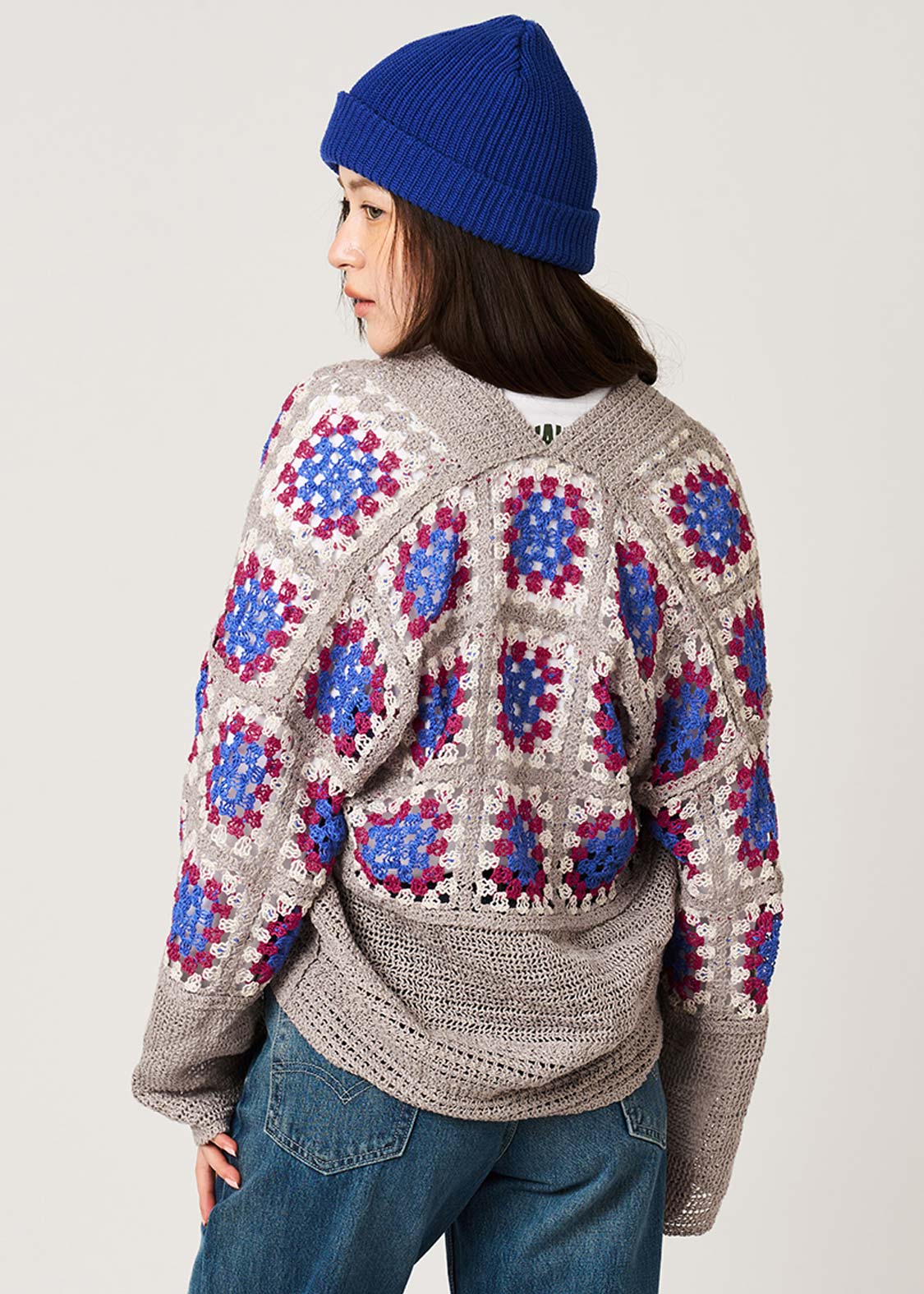 Big Mimi | Crochet Short Knit Cardigan - Image 7