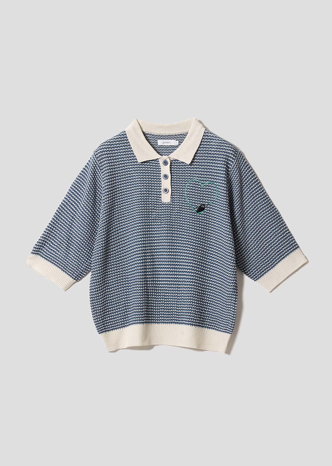 Magic Paint Beautiful Shadow | Knit Polo Shirt