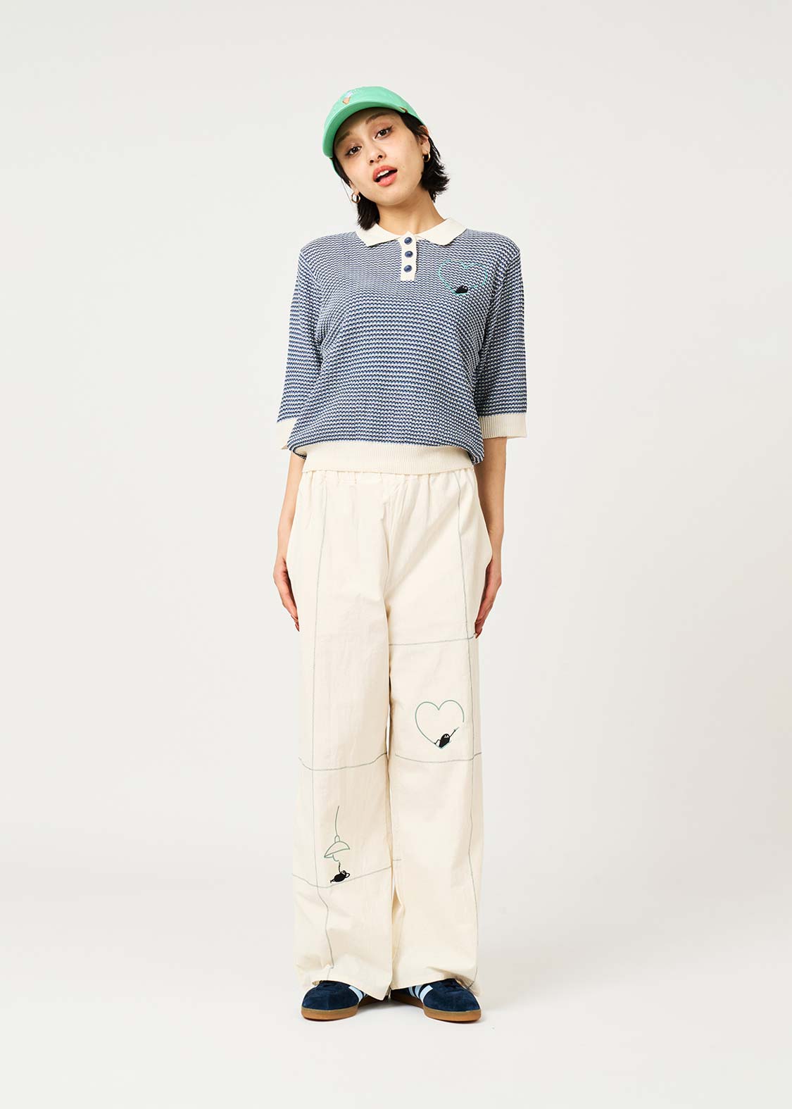 Magic Paint Beautiful Shadow | Knit Polo Shirt - Image 8