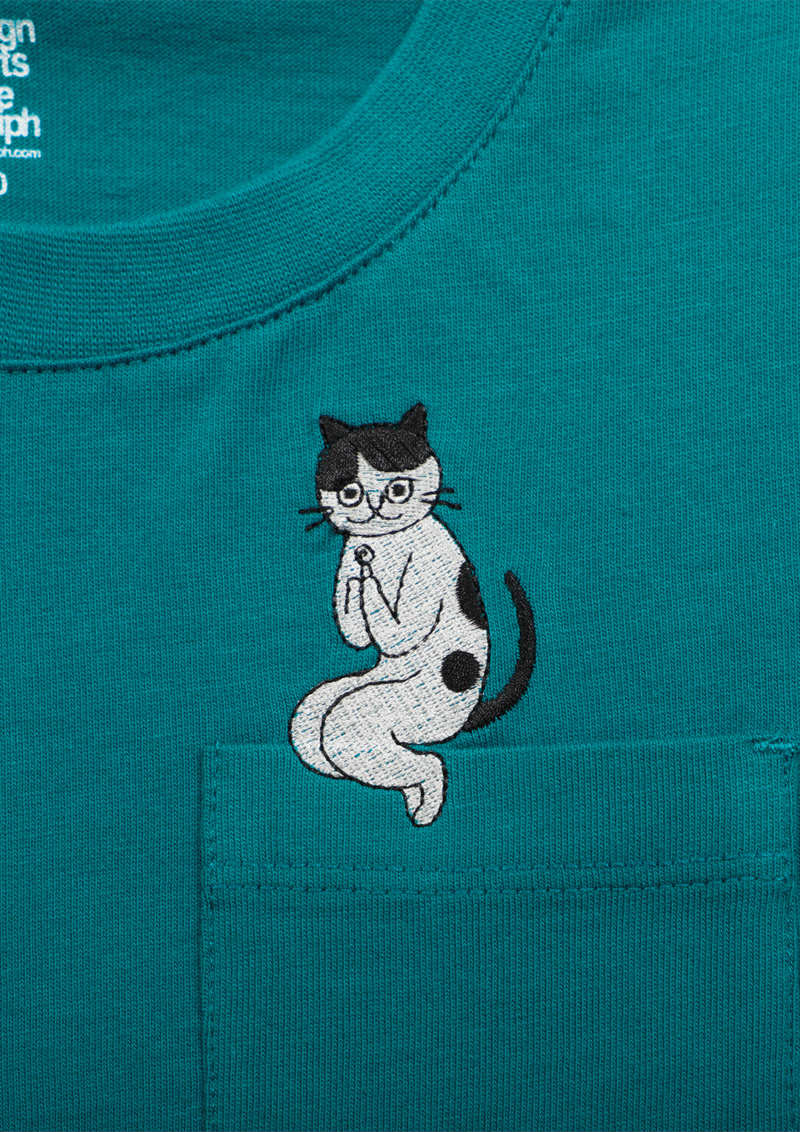 Ayako Ishiguro Short Sleeve Tee (Ayako Ishiguro_Nekokarutae) - Image 7