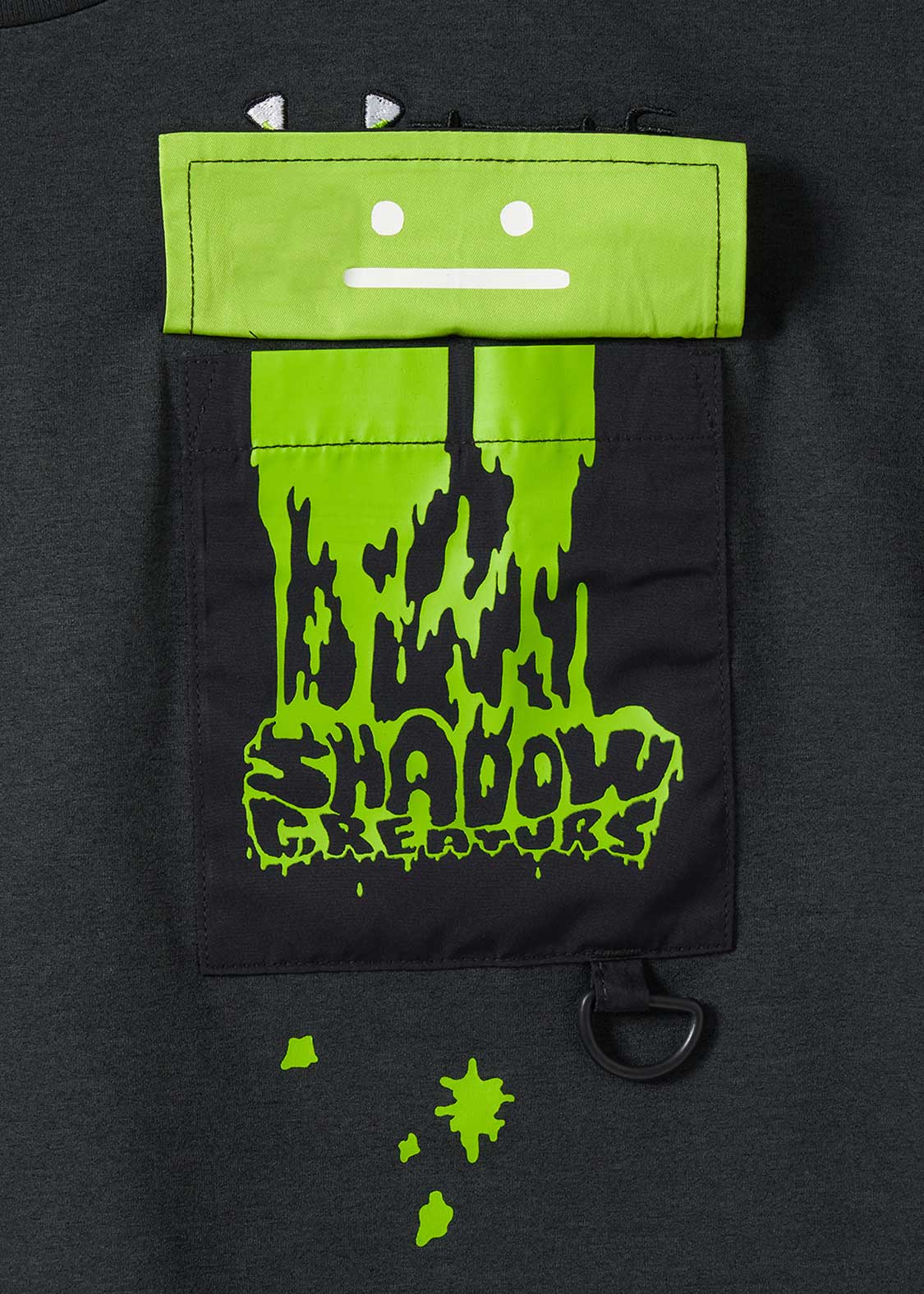 Big Pocket Big Silhouette Dry Short Sleeve Tee (Beautiful Shadow Creature) - Kids - Image 5
