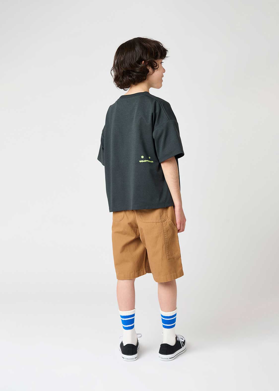 Big Pocket Big Silhouette Dry Short Sleeve Tee (Beautiful Shadow Creature) - Kids - Image 9