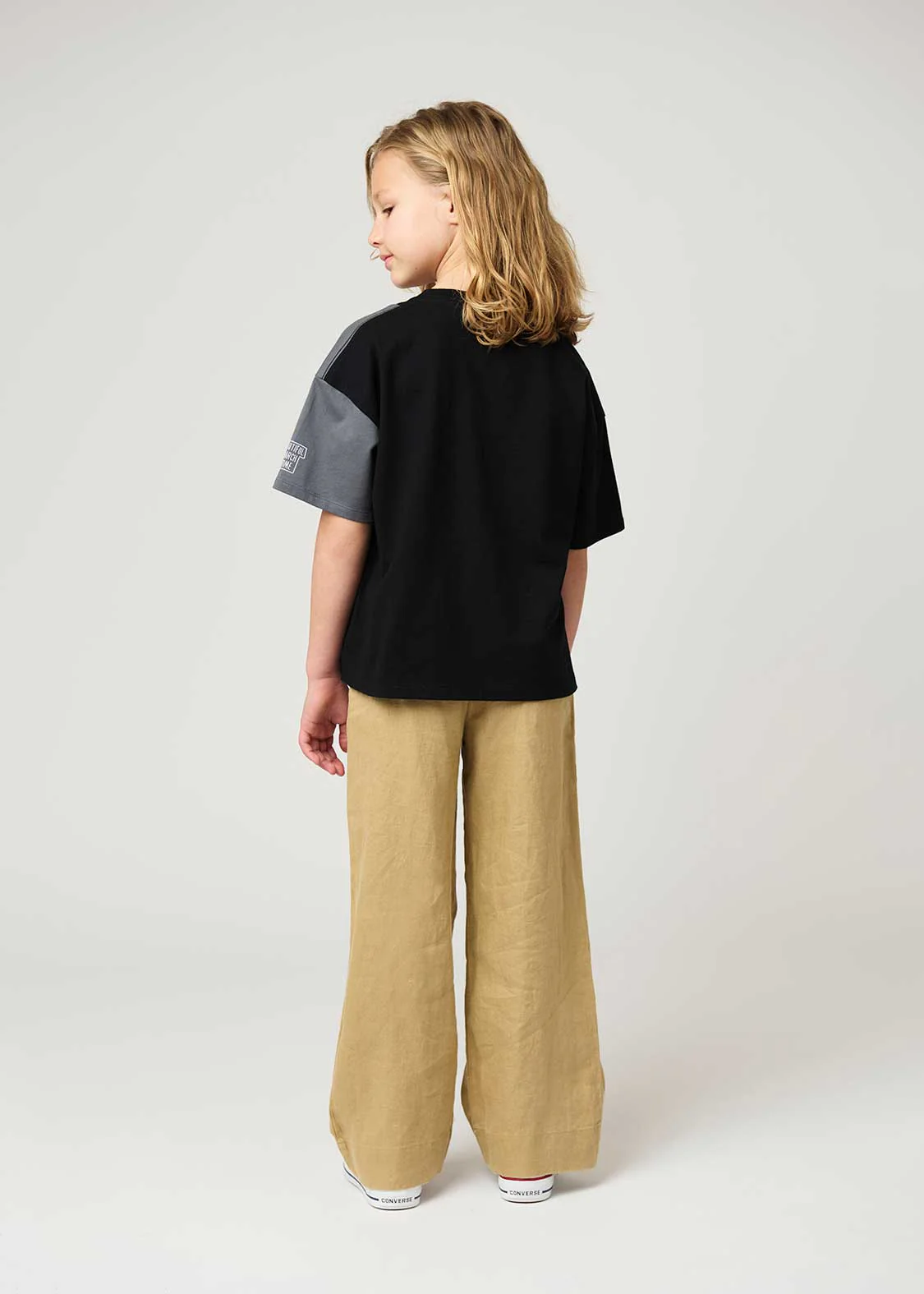 Beautiful Shadow March | My Home Switching Big Silhouette Kids T-Shirt - Image 10