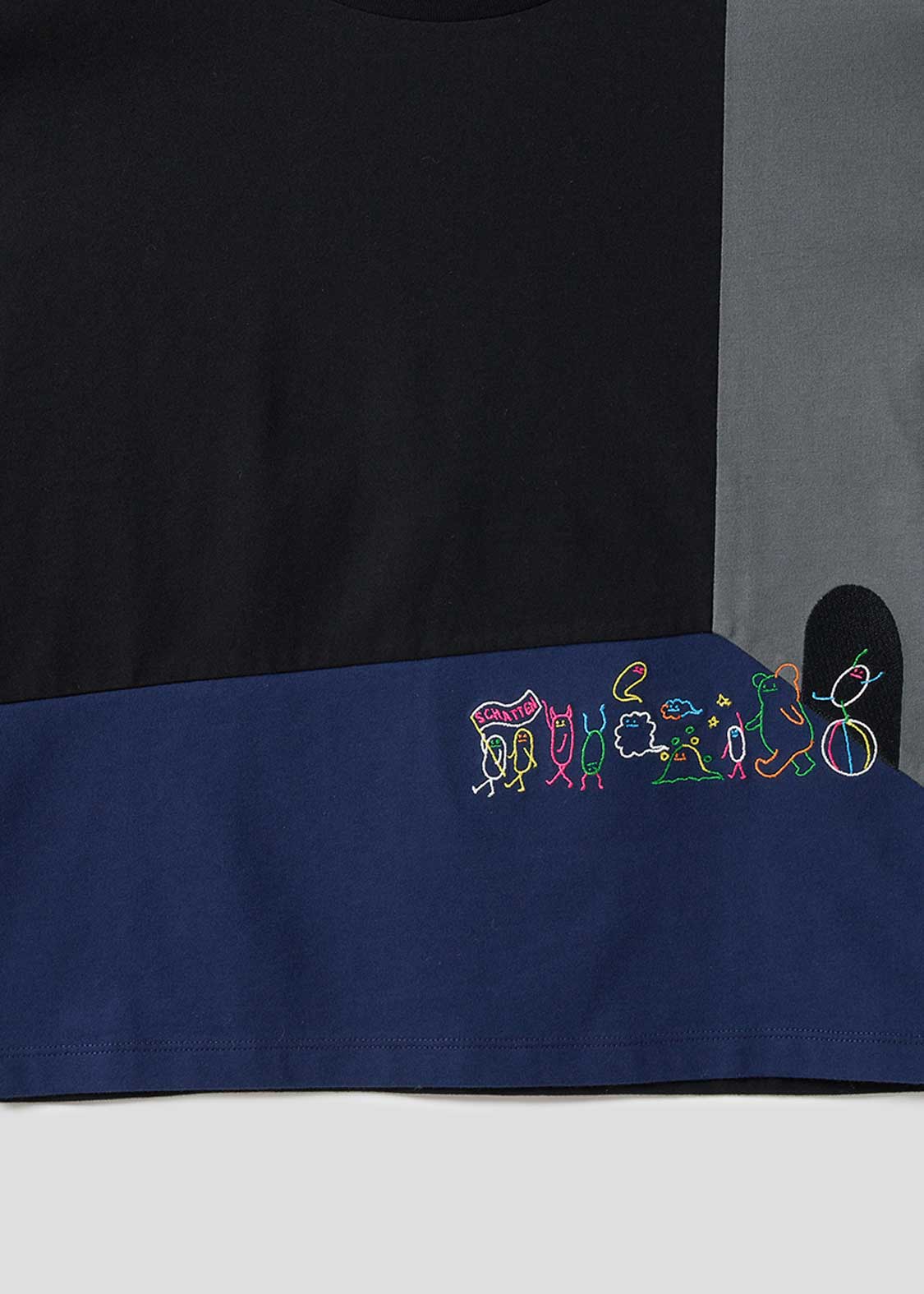 Beautiful Shadow March | My Home Switching Big Silhouette Kids T-Shirt - Image 4