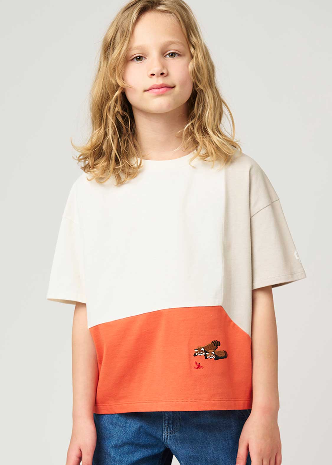 Ikaku | My Home Switching Big Silhouette Kids T-Shirt - Image 6
