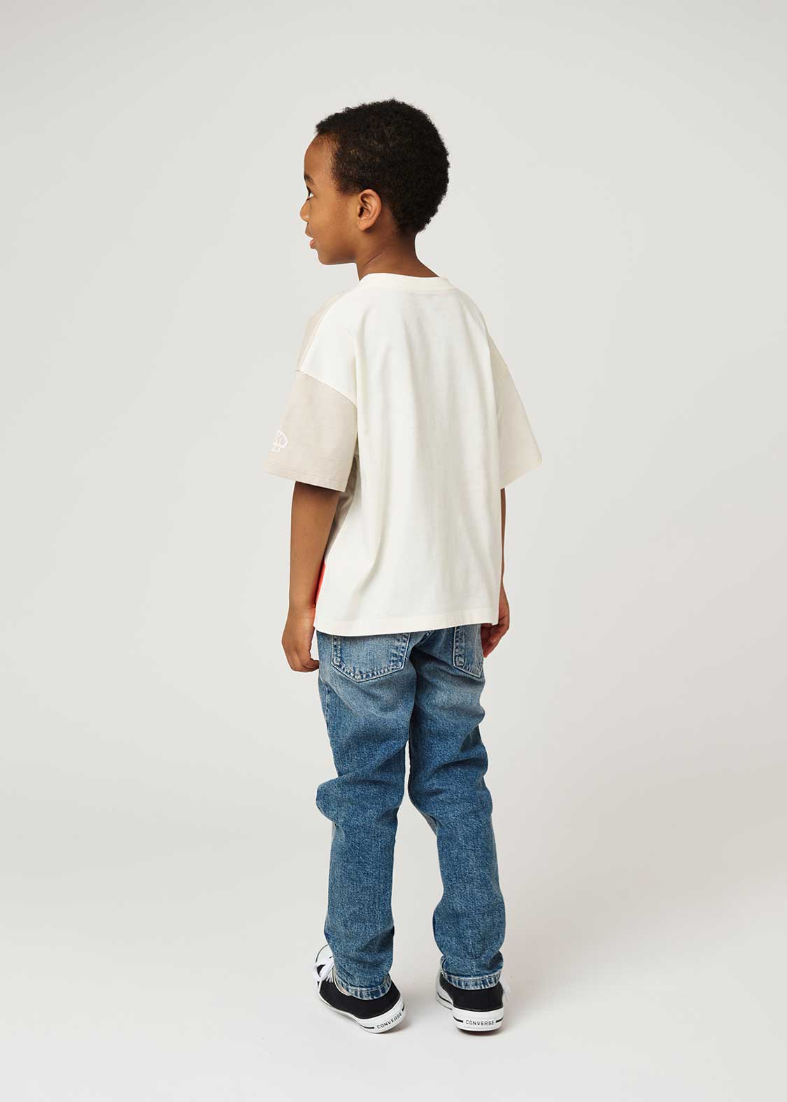 Ikaku | My Home Switching Big Silhouette Kids T-Shirt - Image 8
