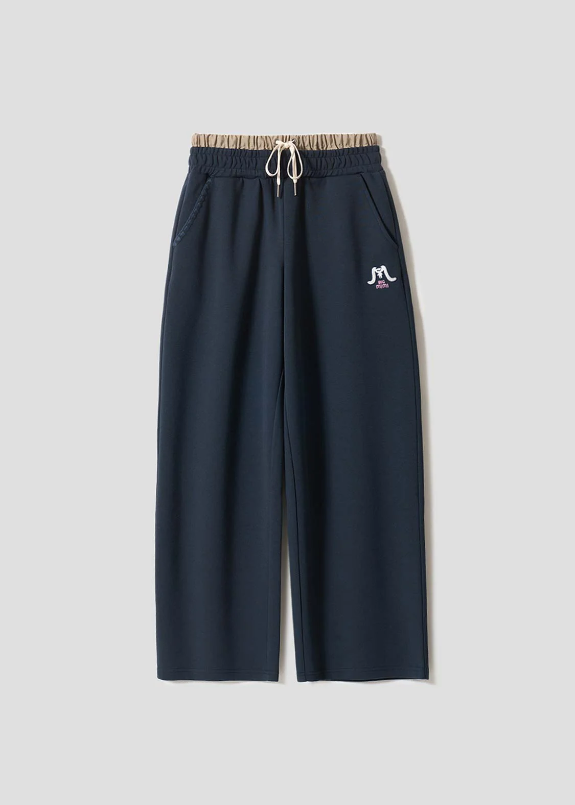 Big Mimi | Double-Waisted Wide-Leg Pants