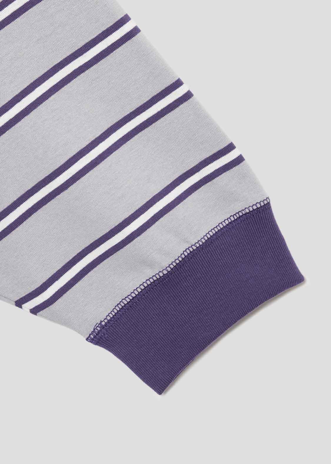 Border Short Sleeve One-Piece (Nagasugiru Trimming Poodle) - Image 6
