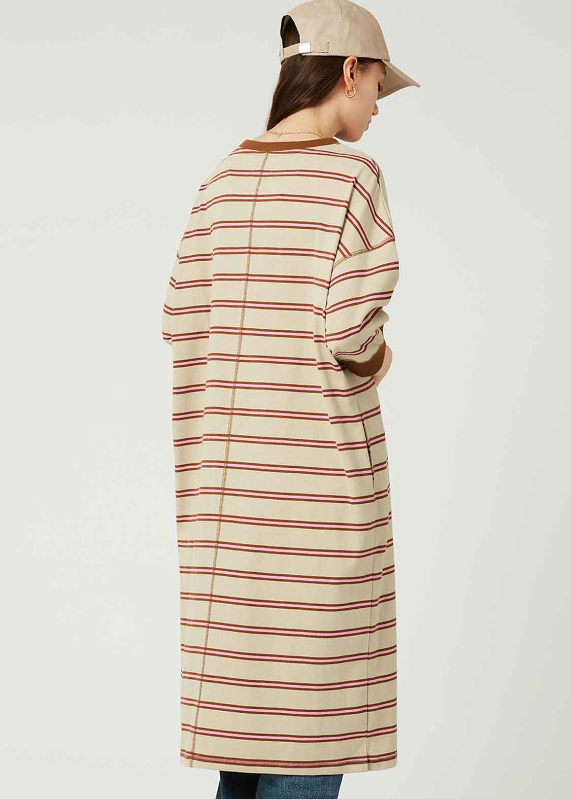 Border Short Sleeve One-Piece (Ikaku a-boo) - Image 8