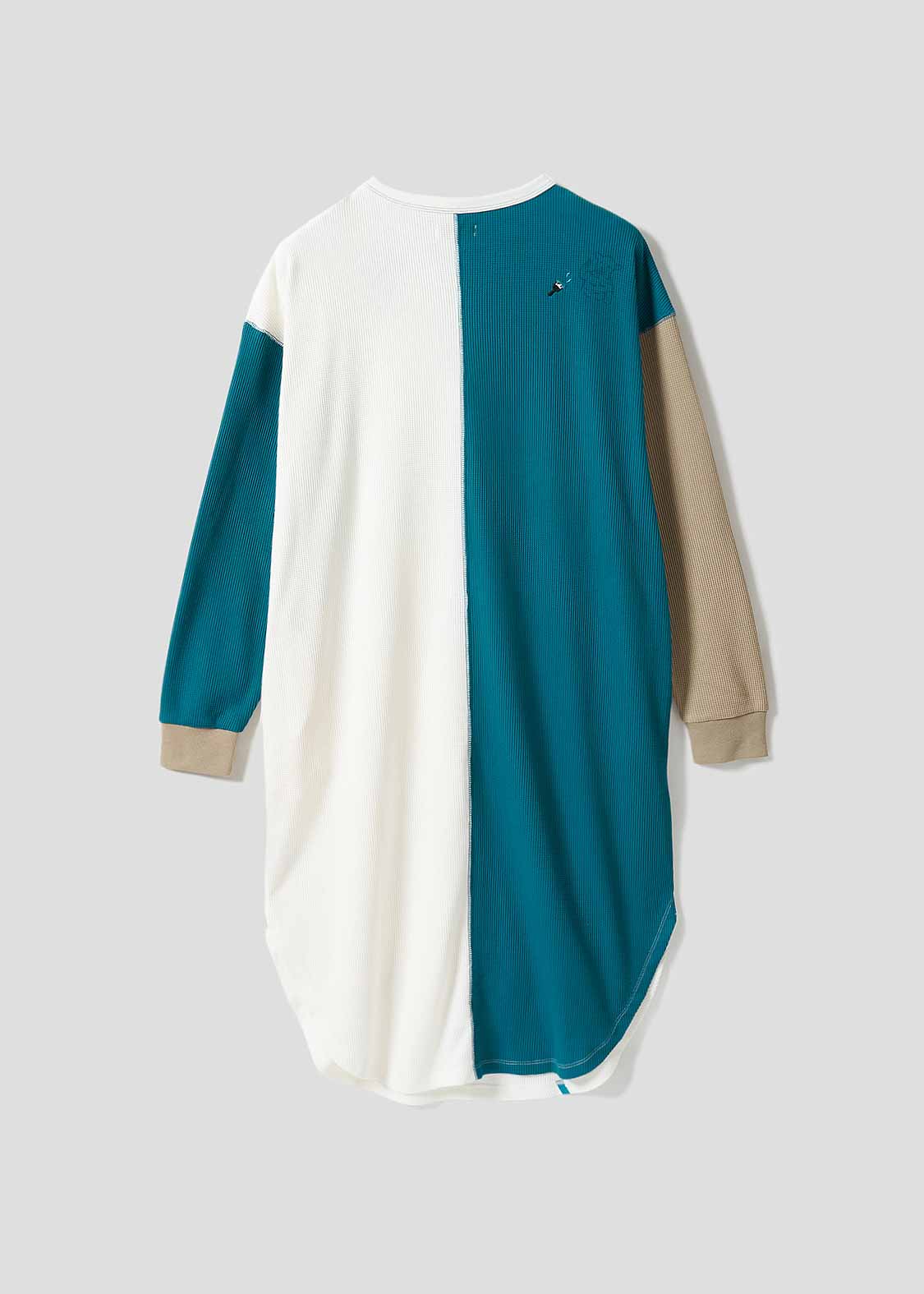 Waffle Long Sleeve One-Piece (Lamb Chop painting) - Image 3