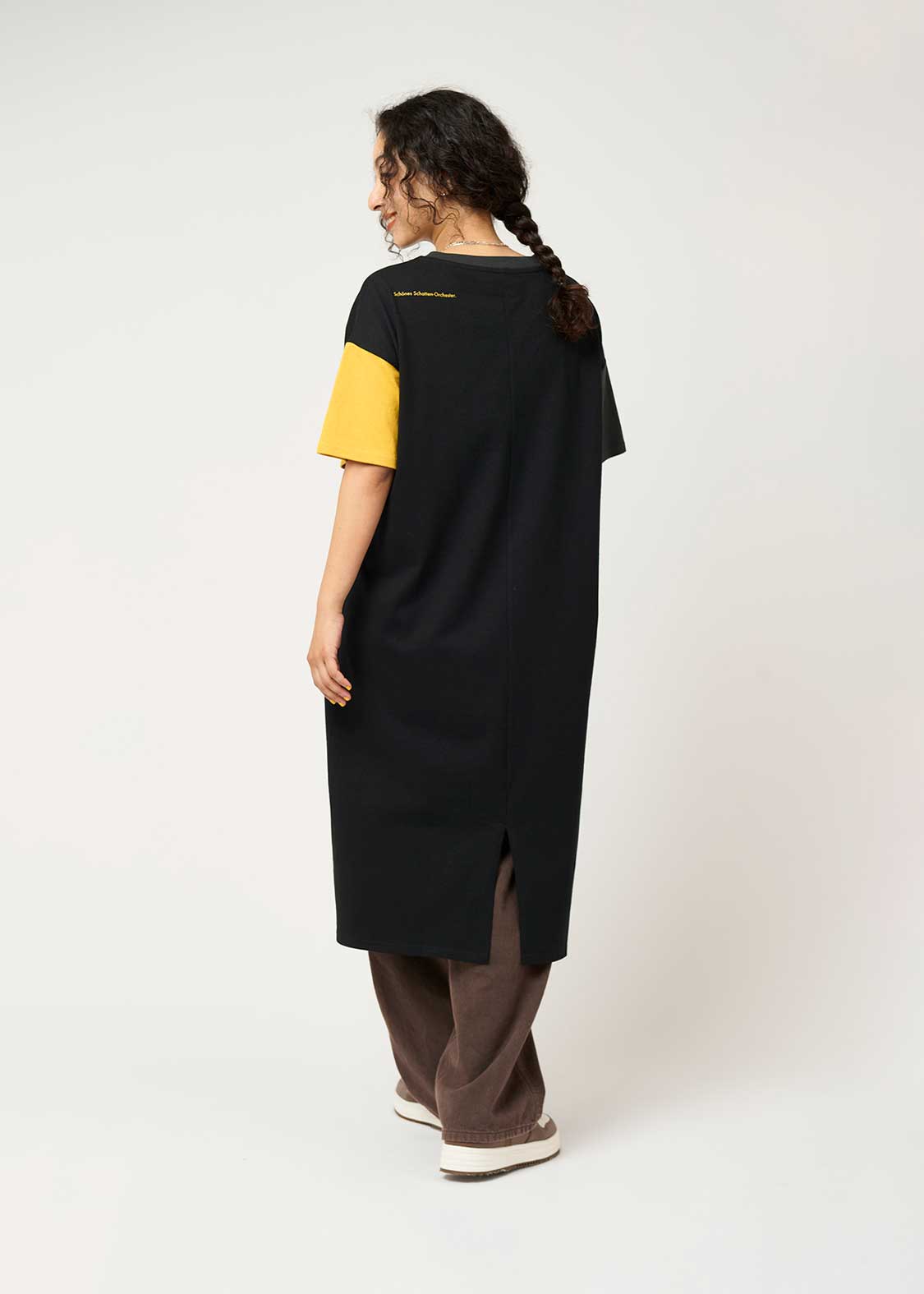 Crazy Pattern Half Sleeve Tee One-Piece (Beautiful Shadow Orchestra) - Image 2