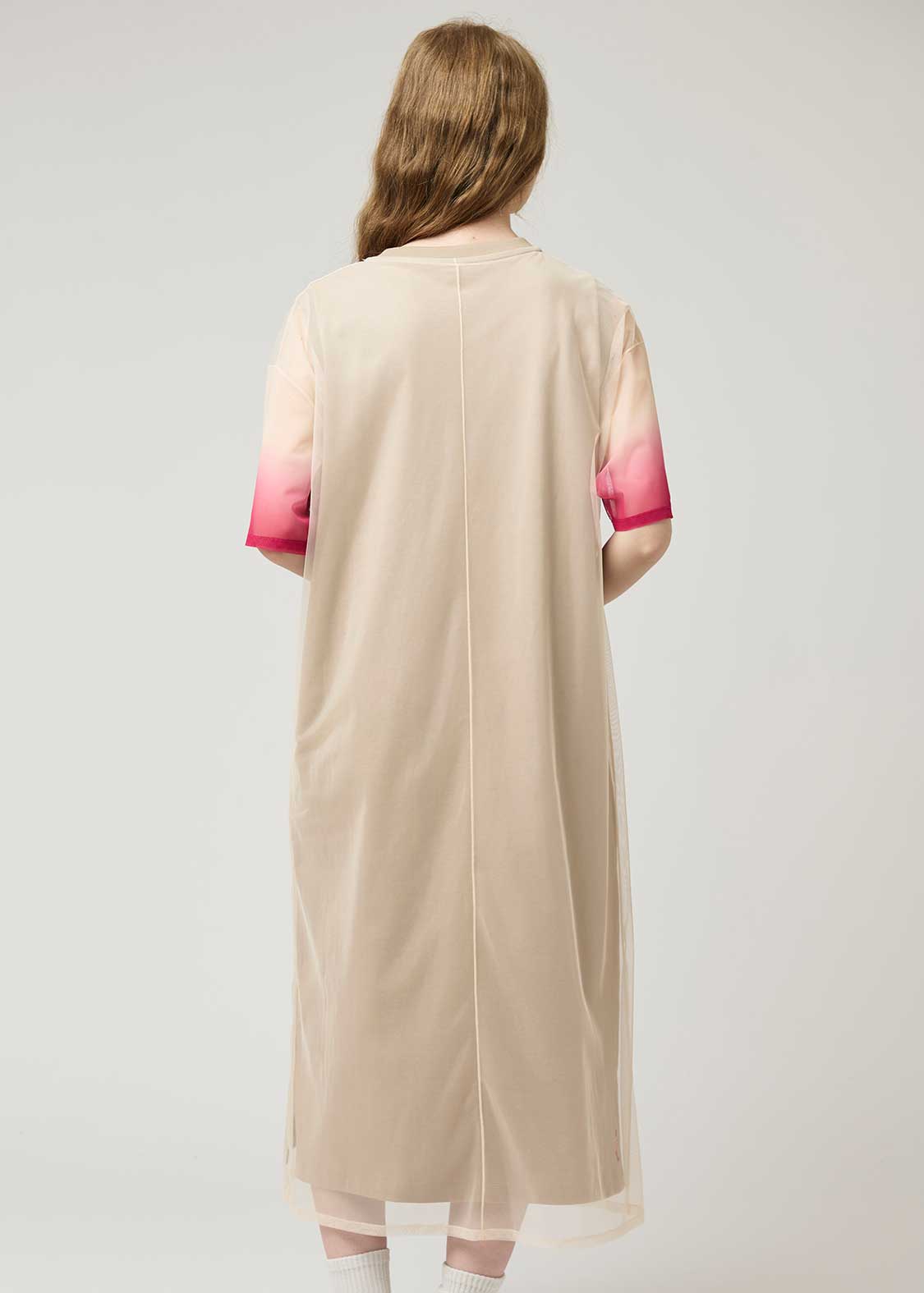 Sheer Layered Short Sleeve One-Piece (Ikaku Yummy Dance) - Image 8