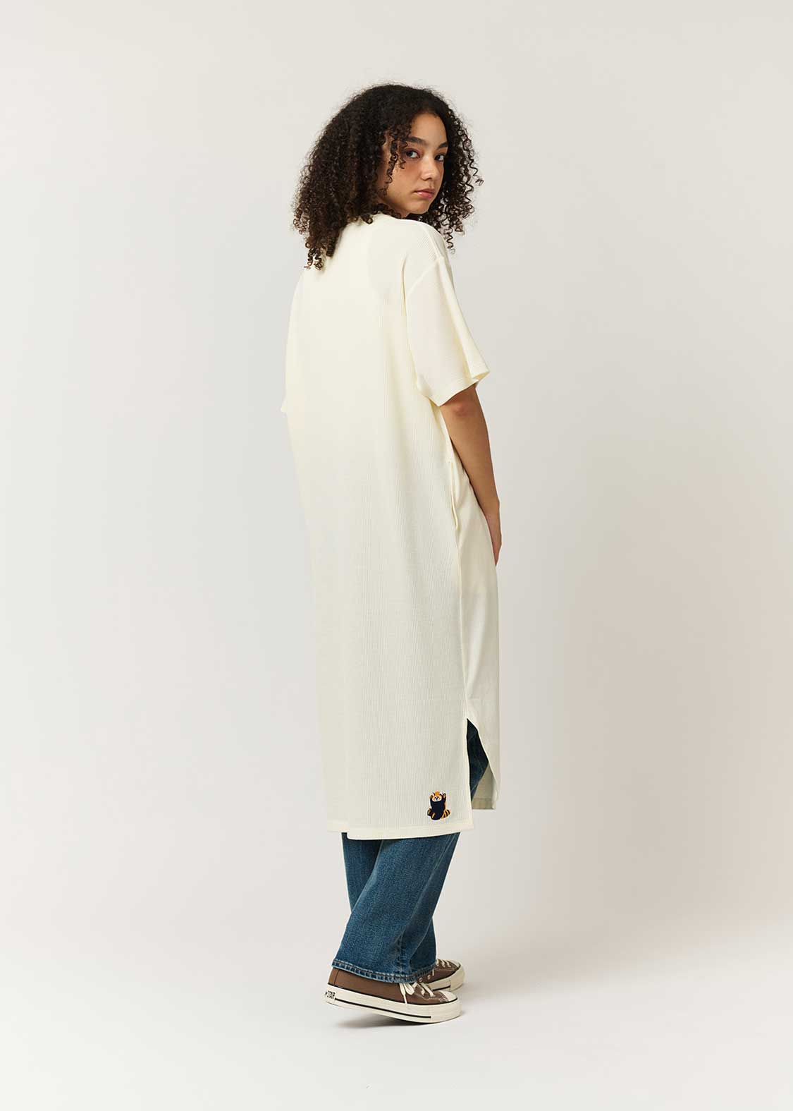 Ikaku | Back Waffle Dress - Image 10