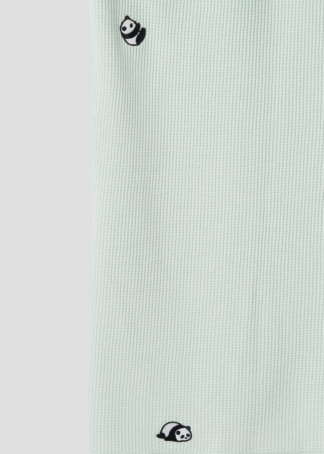 Rolling Pandas Symbolic | Back Waffle Dress - Image 4