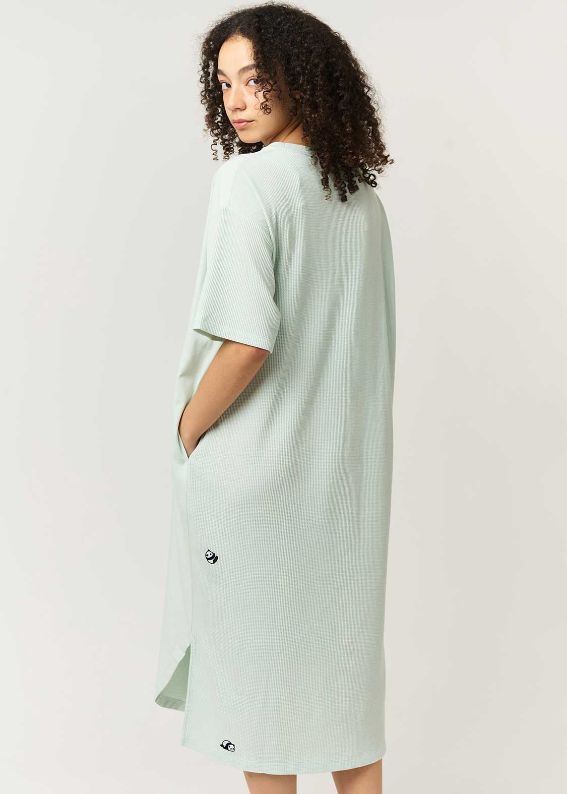 Rolling Pandas Symbolic | Back Waffle Dress - Image 7