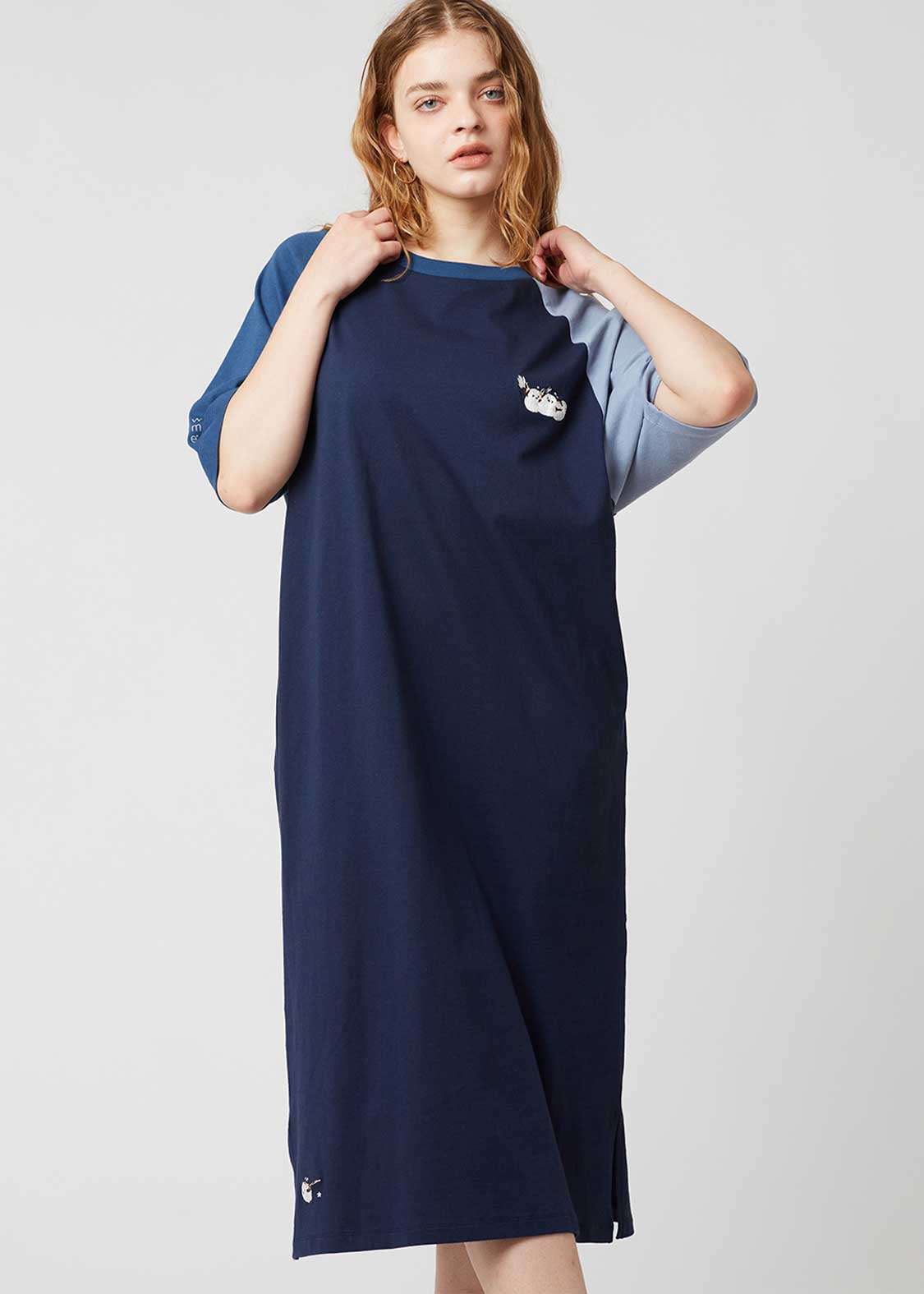 Shimaenaga | Crazy Raglan Dress - Image 6