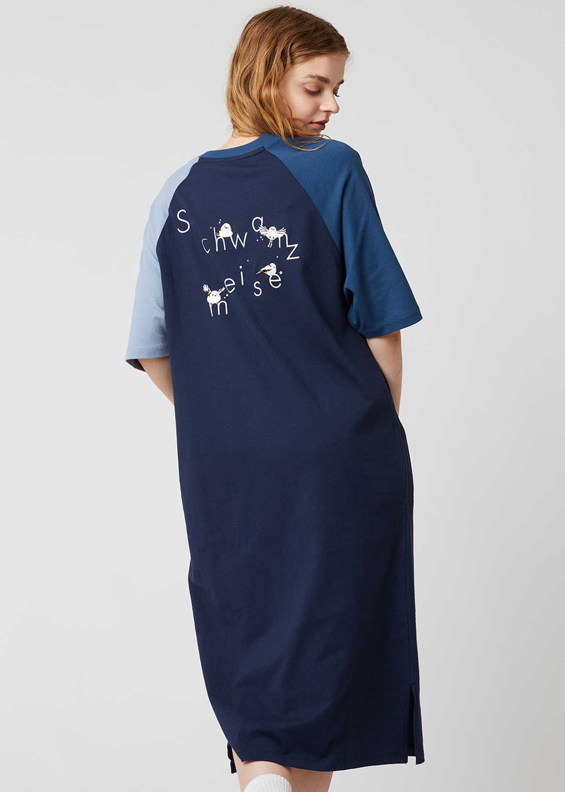 Shimaenaga | Crazy Raglan Dress - Image 7