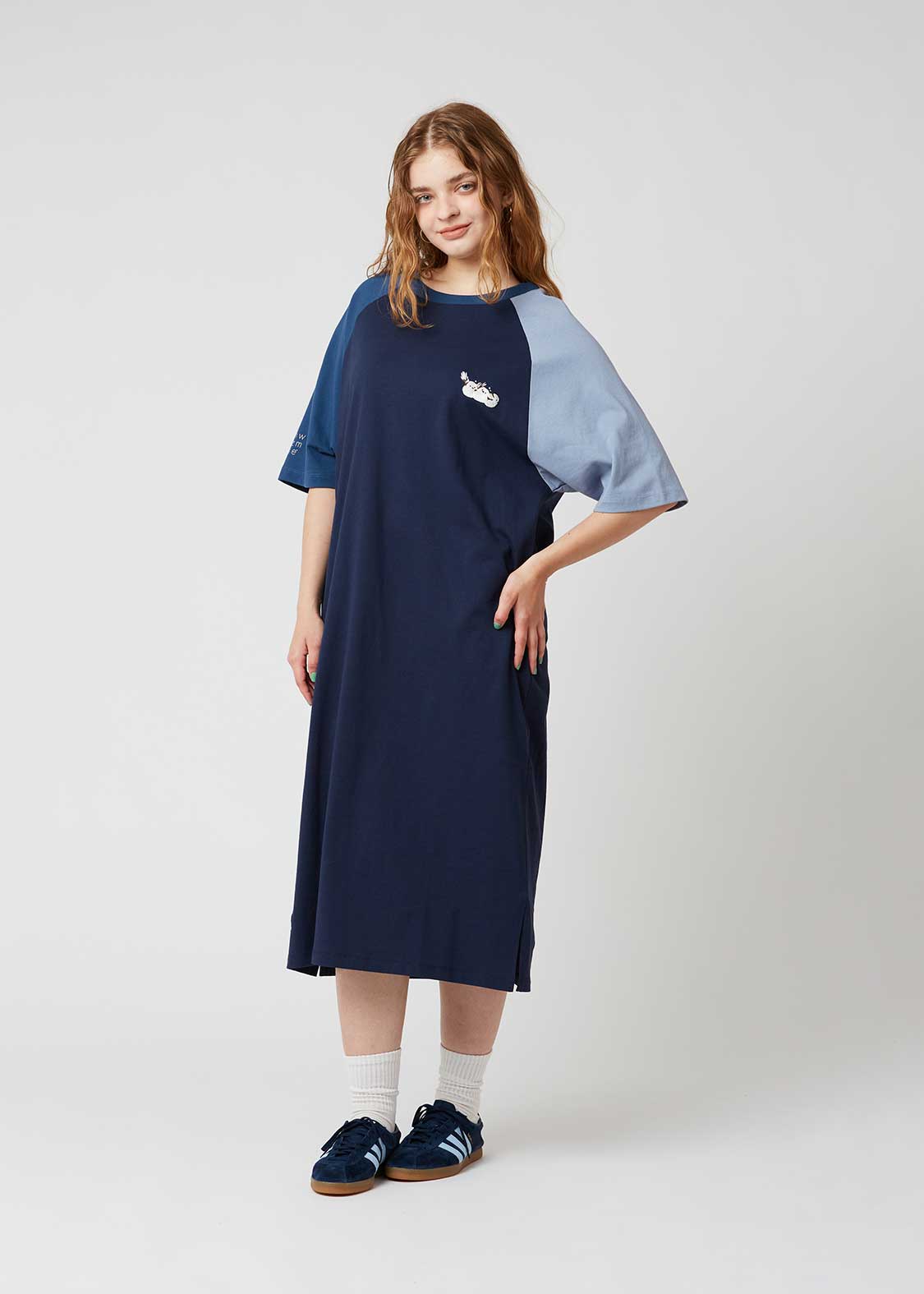 Shimaenaga | Crazy Raglan Dress - Image 8