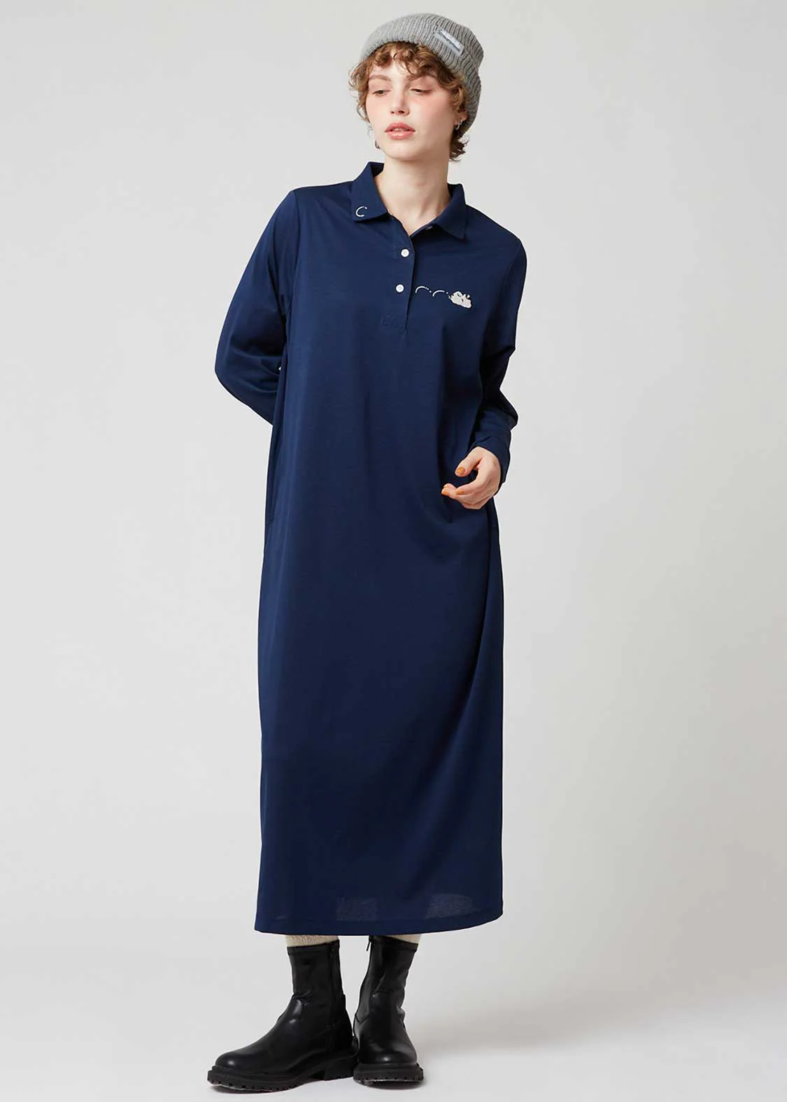Shimaenaga | Polo Dress - Image 9