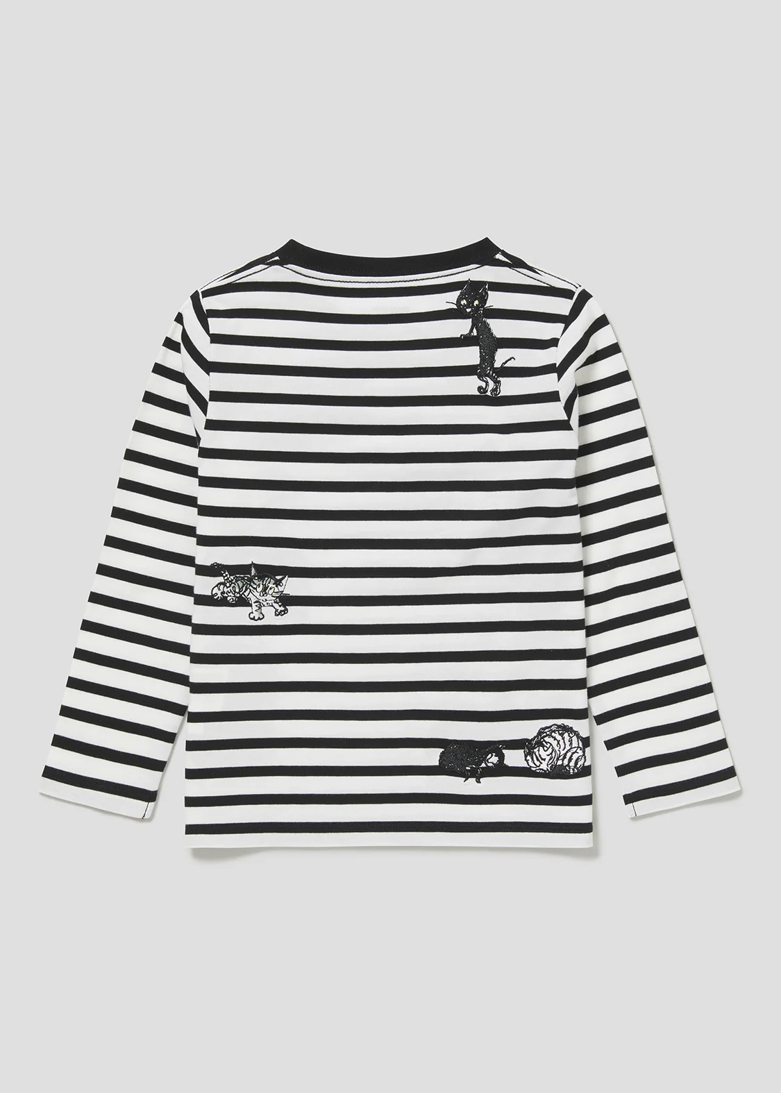 Hans Fischer Long Sleeve Tee (Hans Fischer_Family Stripes) - kids - Image 3