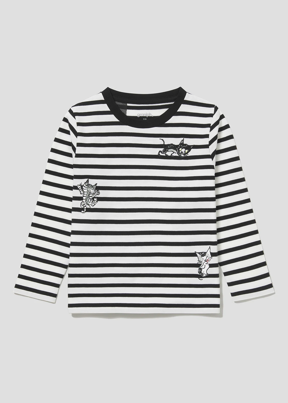 Hans Fischer Long Sleeve Tee (Hans Fischer_Family Stripes) - kids - Image 8
