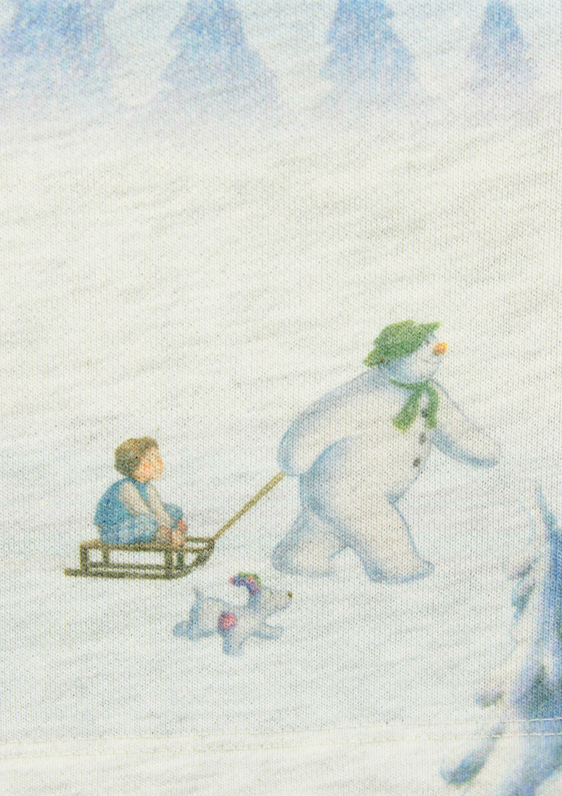 The Snowman Short Long Sleeve Sweat One-Piece (The Snowman_Snow Forest) - Image 7