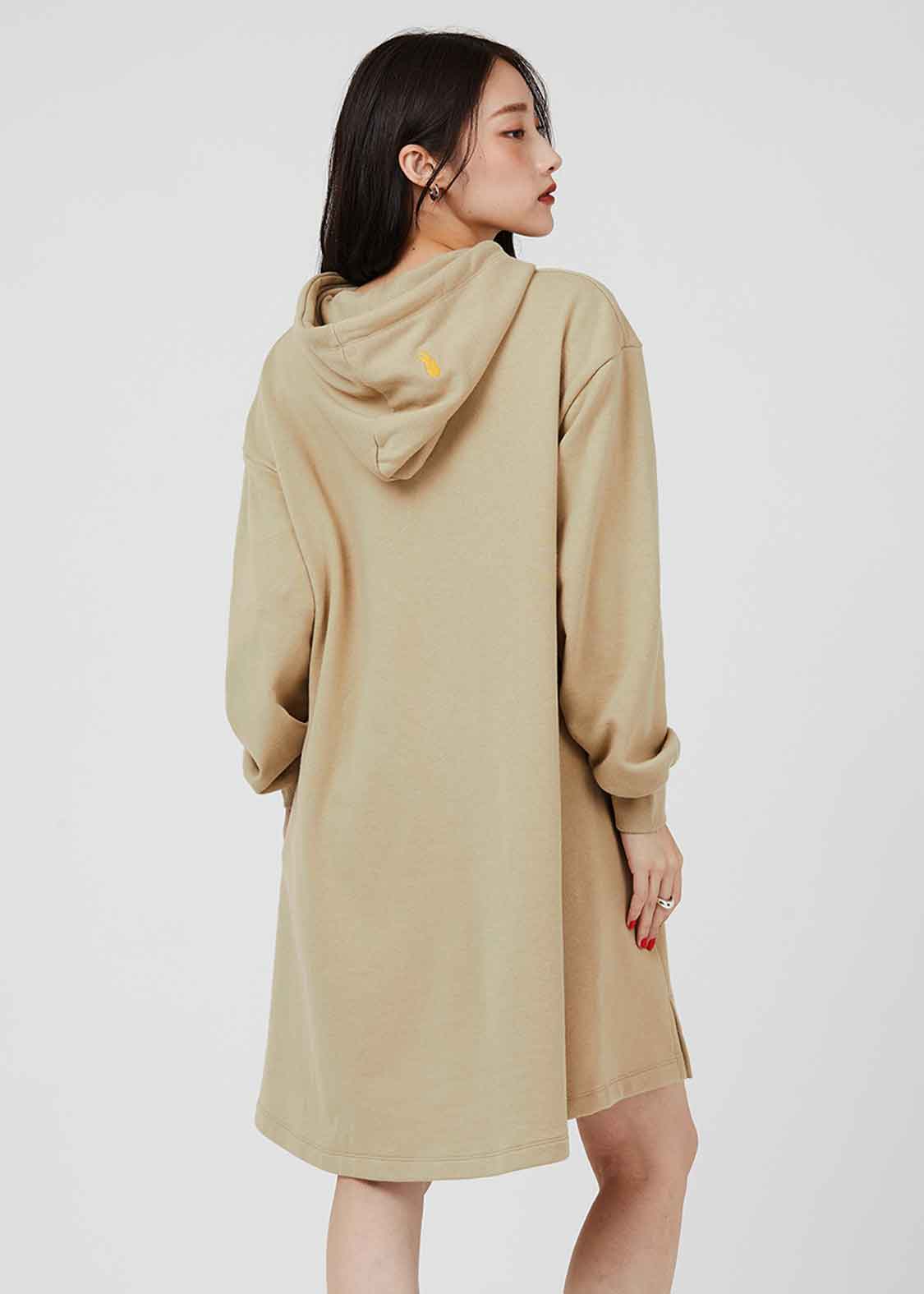 Ayako Ishiguro Long Sleeve Sweat Parka One-piece (Ayako Ishiguro_Madara Nekomata) - Image 9