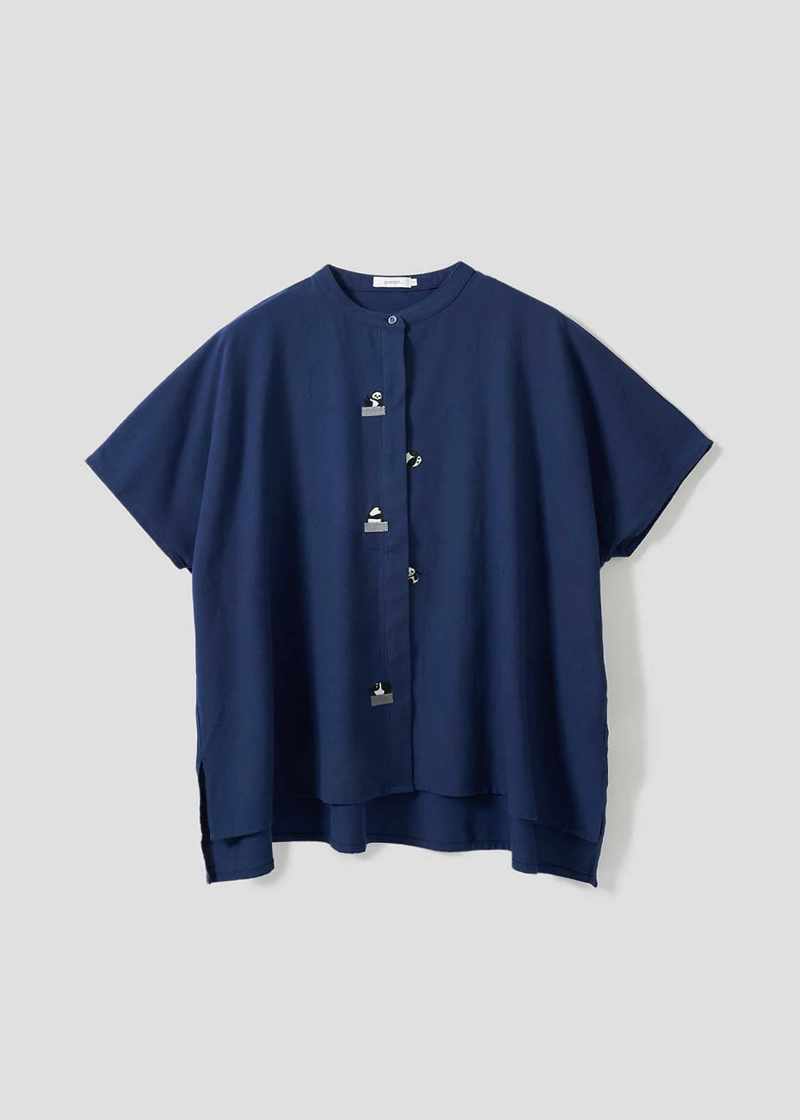 Box Silhouette Short Sleeve Shirt (Rolling Pandas Factory)