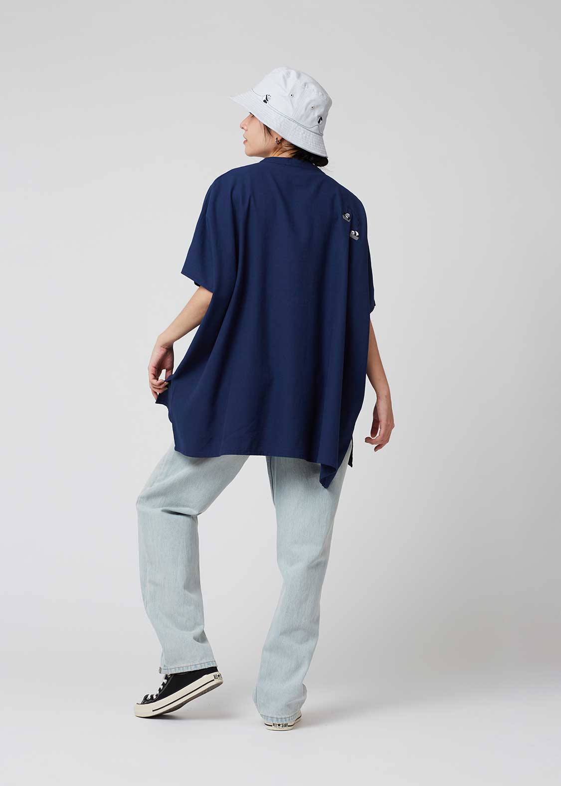 Box Silhouette Short Sleeve Shirt (Rolling Pandas Factory) - Image 2