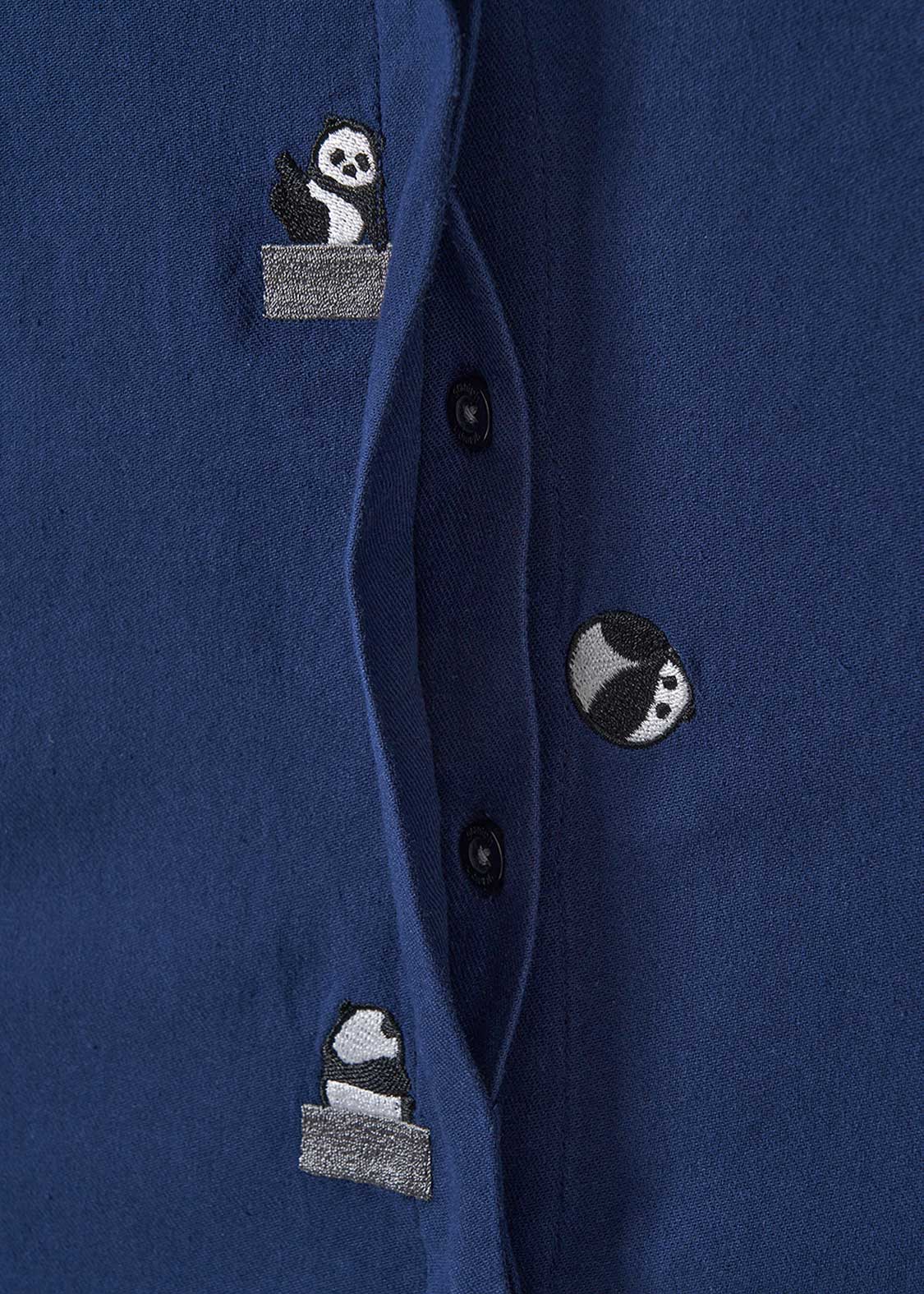 Box Silhouette Short Sleeve Shirt (Rolling Pandas Factory) - Image 6