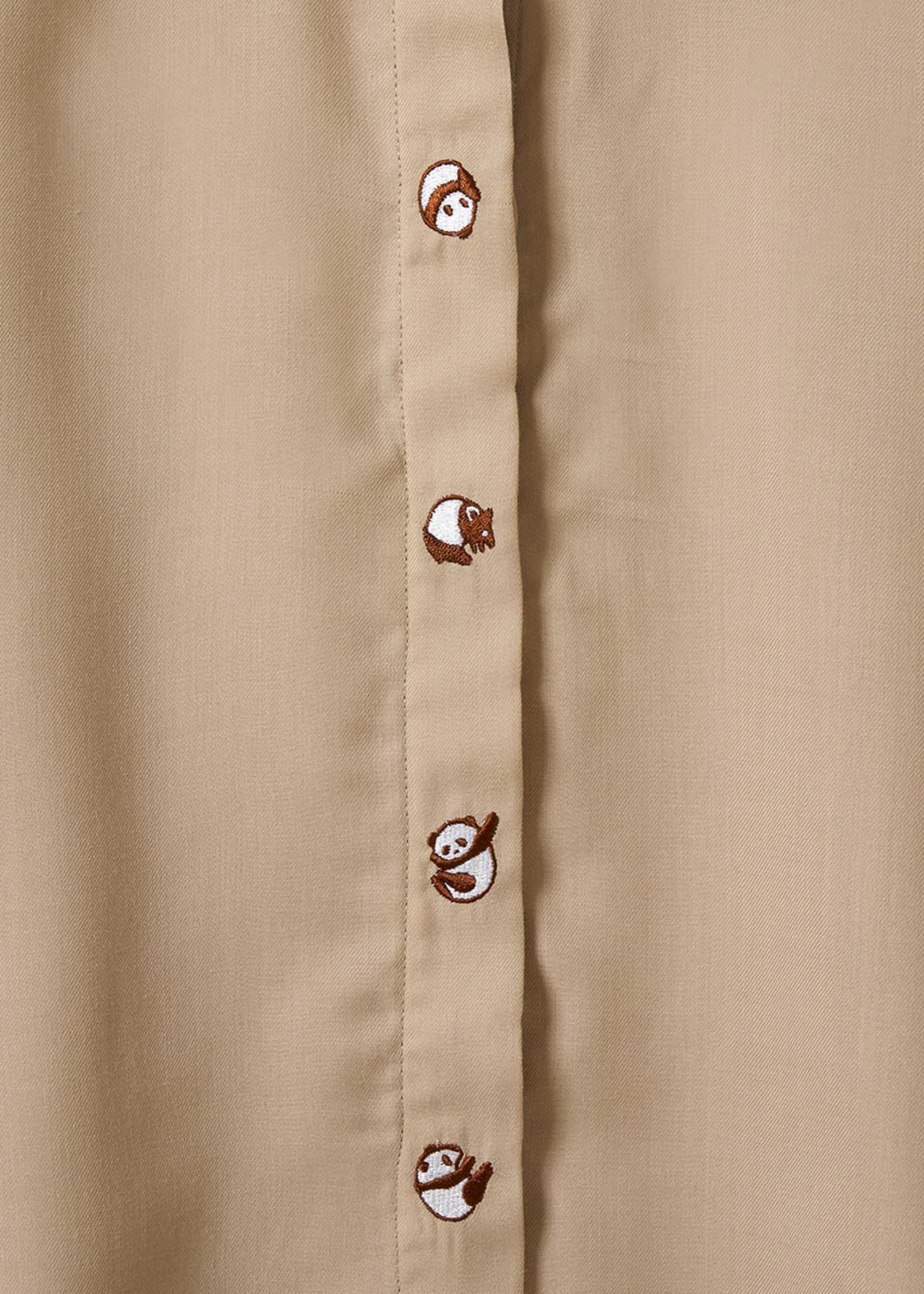 Rolling Pandas Tee | Side Gusset Shirt - Image 3