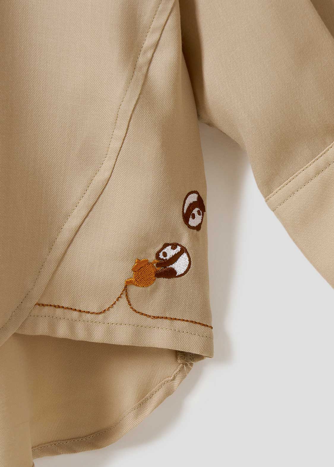 Rolling Pandas Tee | Side Gusset Shirt - Image 4