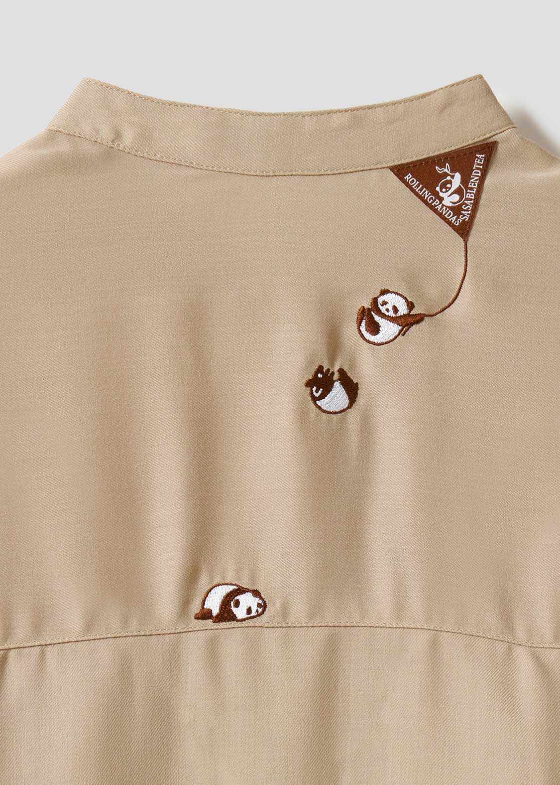Rolling Pandas Tee | Side Gusset Shirt - Image 5
