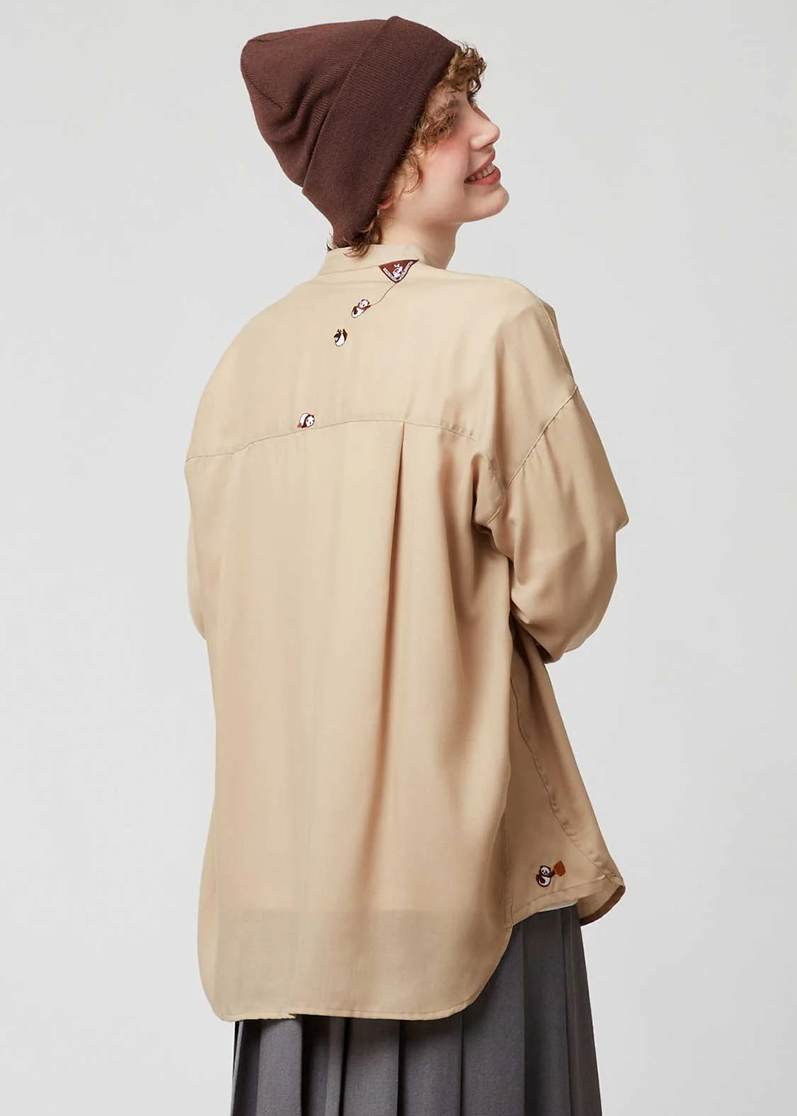 Rolling Pandas Tee | Side Gusset Shirt - Image 7