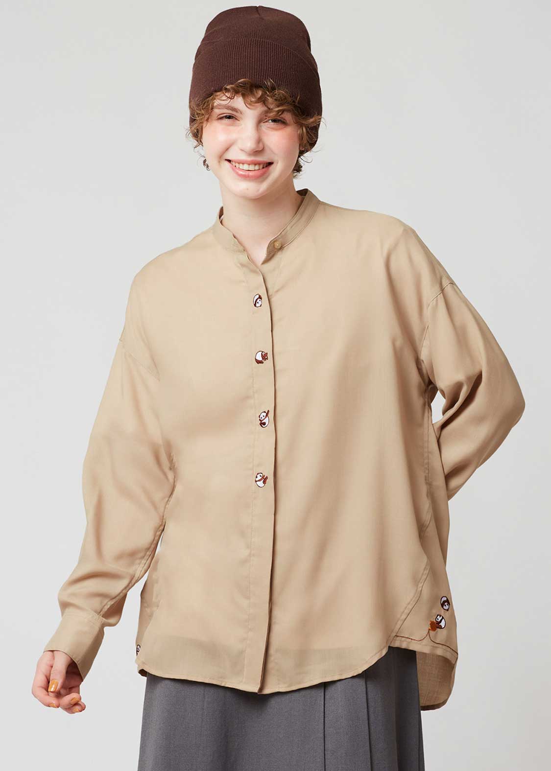 Rolling Pandas Tee | Side Gusset Shirt - Image 9