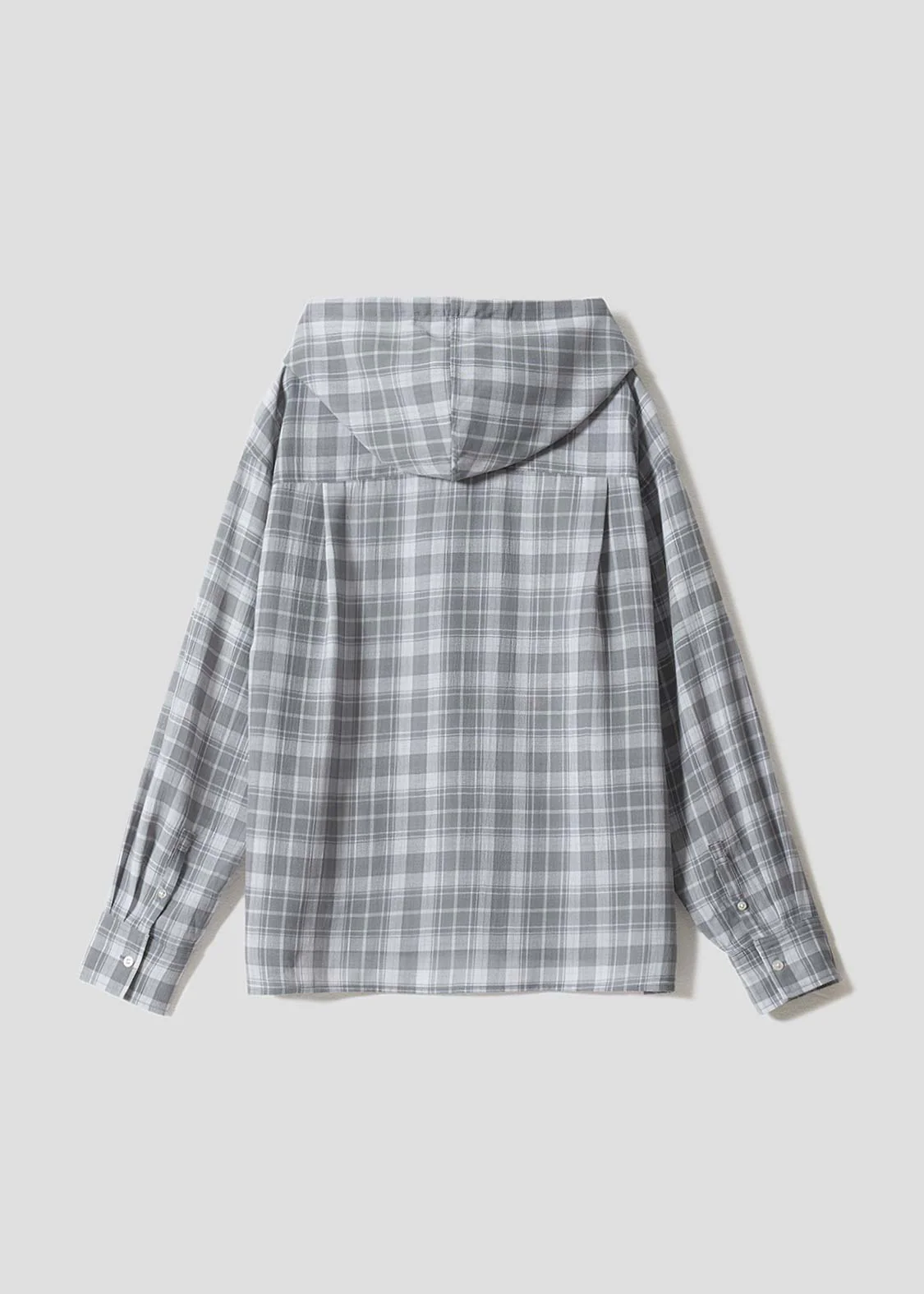 Ikaku Seicho | Sheer Hooded Shirt - Image 2