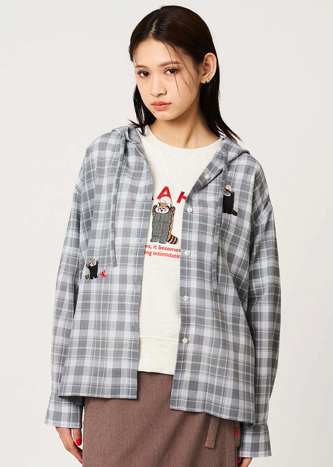 Ikaku Seicho | Sheer Hooded Shirt - Image 9