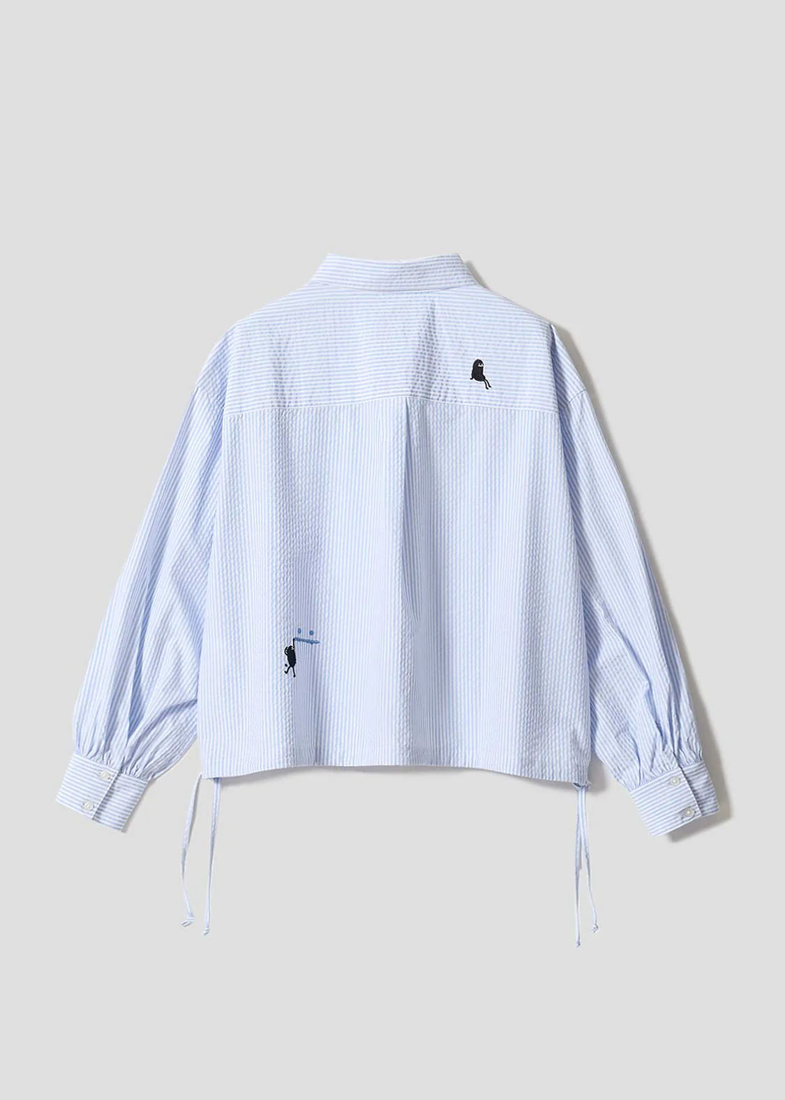 Beautiful Shadow Playful Paint | Drawcord Shirt - Image 2